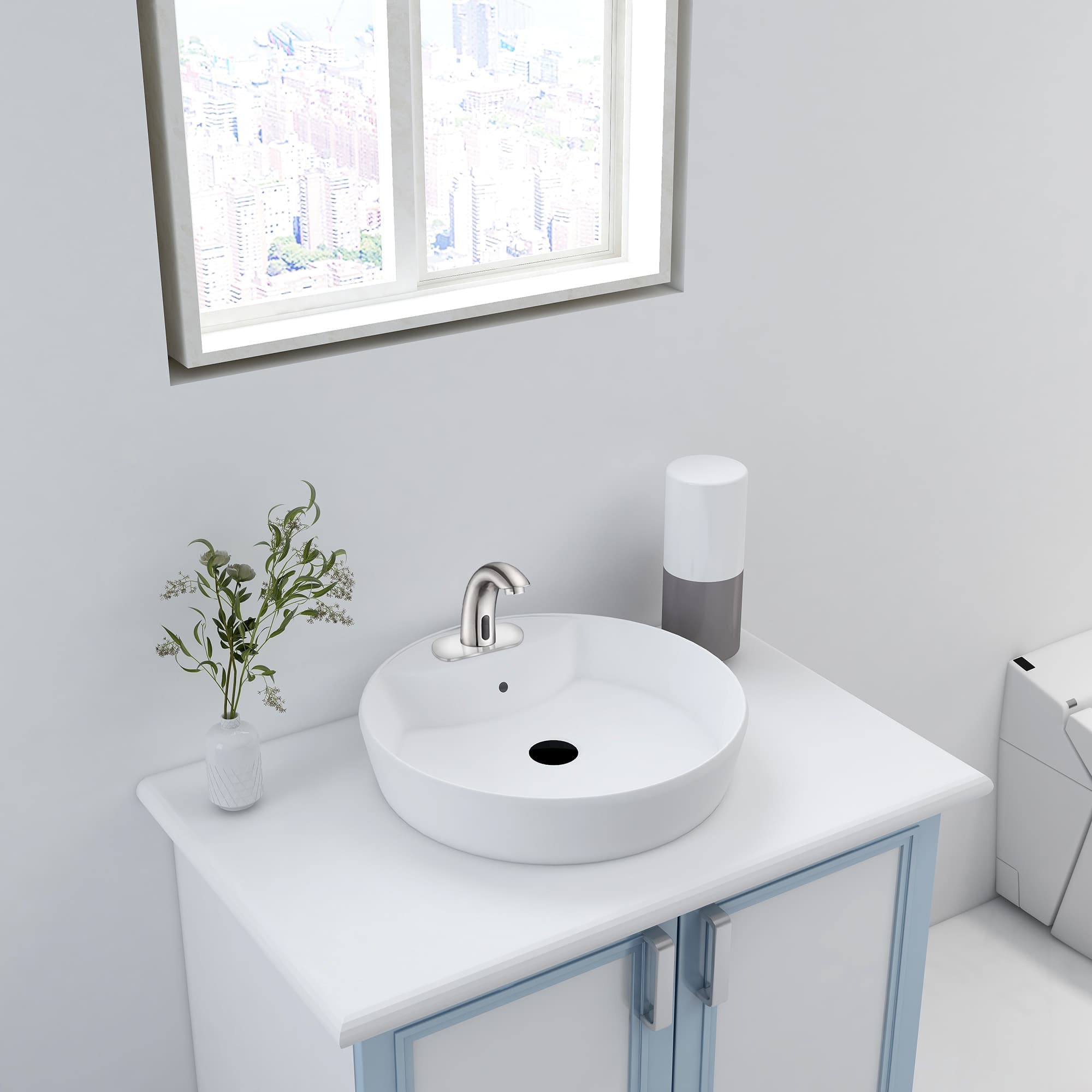 Yescom 81FH1005-5-4-BN-LO Lavatory-Faucets - View #4