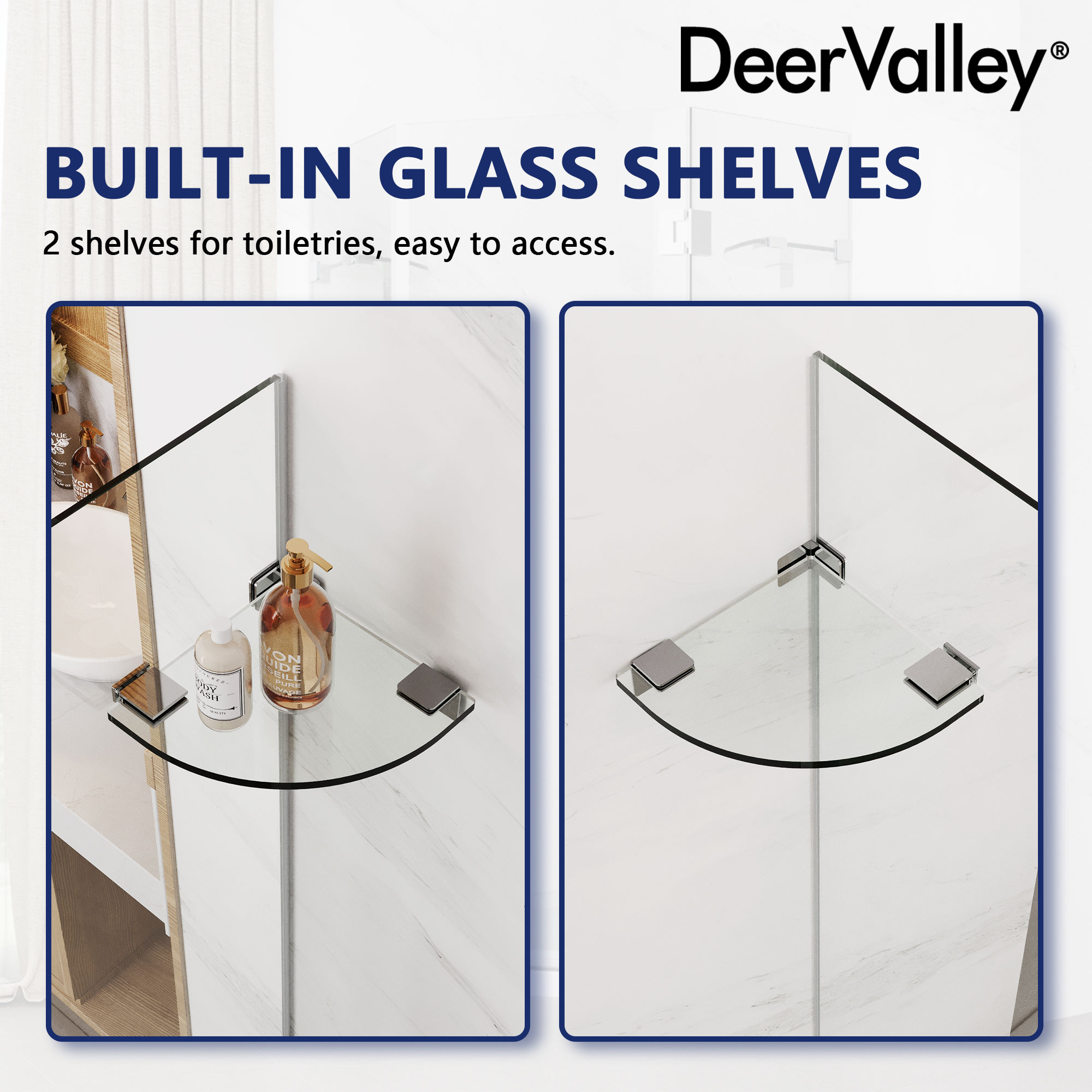 DeerValley DV-1SD0212 Alcove-Shower-Kit - View #6