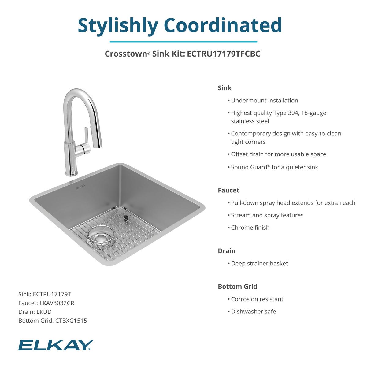 Elkay ECTRU17179TFCBC Kitchen-Sinks - View #12