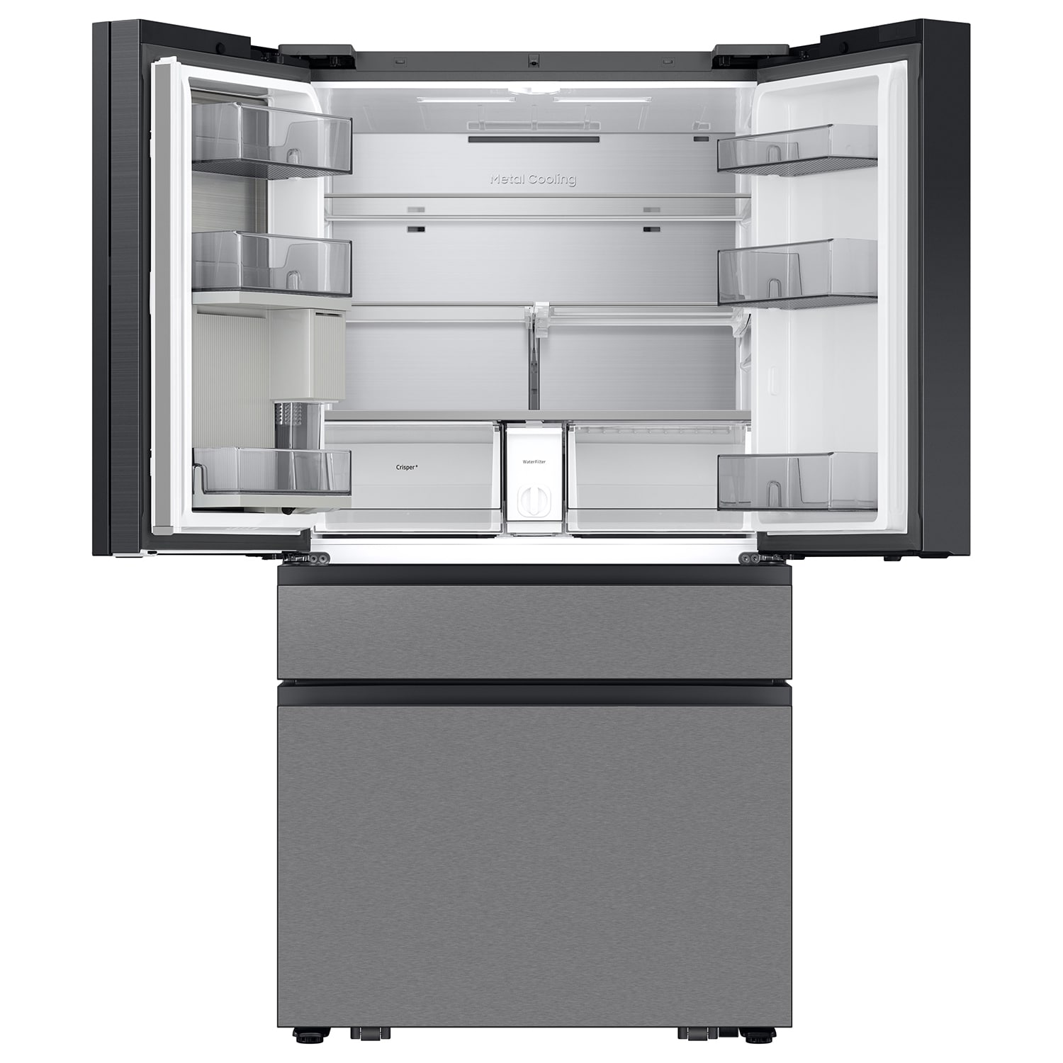 Samsung RF90F29BECR French-Door-Refrigerators - View #2