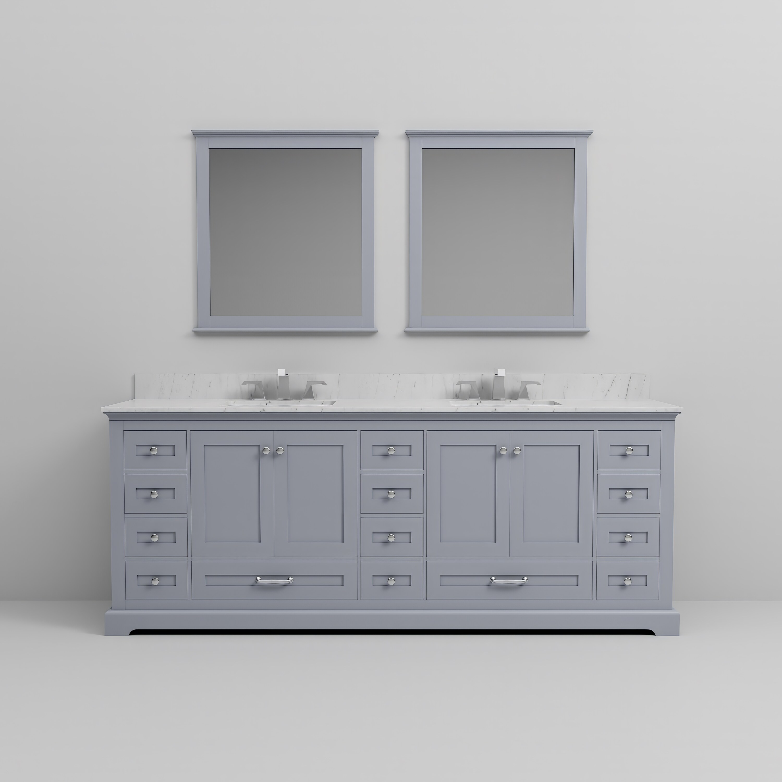 Lexora LD342284DBDSM34F Bath-Vanity-Combo - View #11