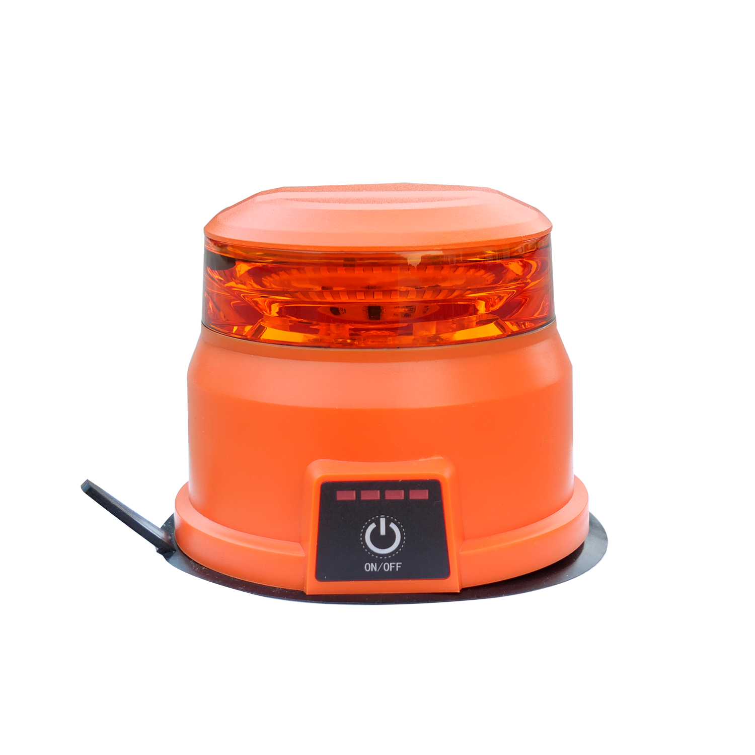 HENDO B55 High Viz Amber Housing with Amber Lense Class 1 Beacon Heavy Duty with remote and rechargeable lithium battery