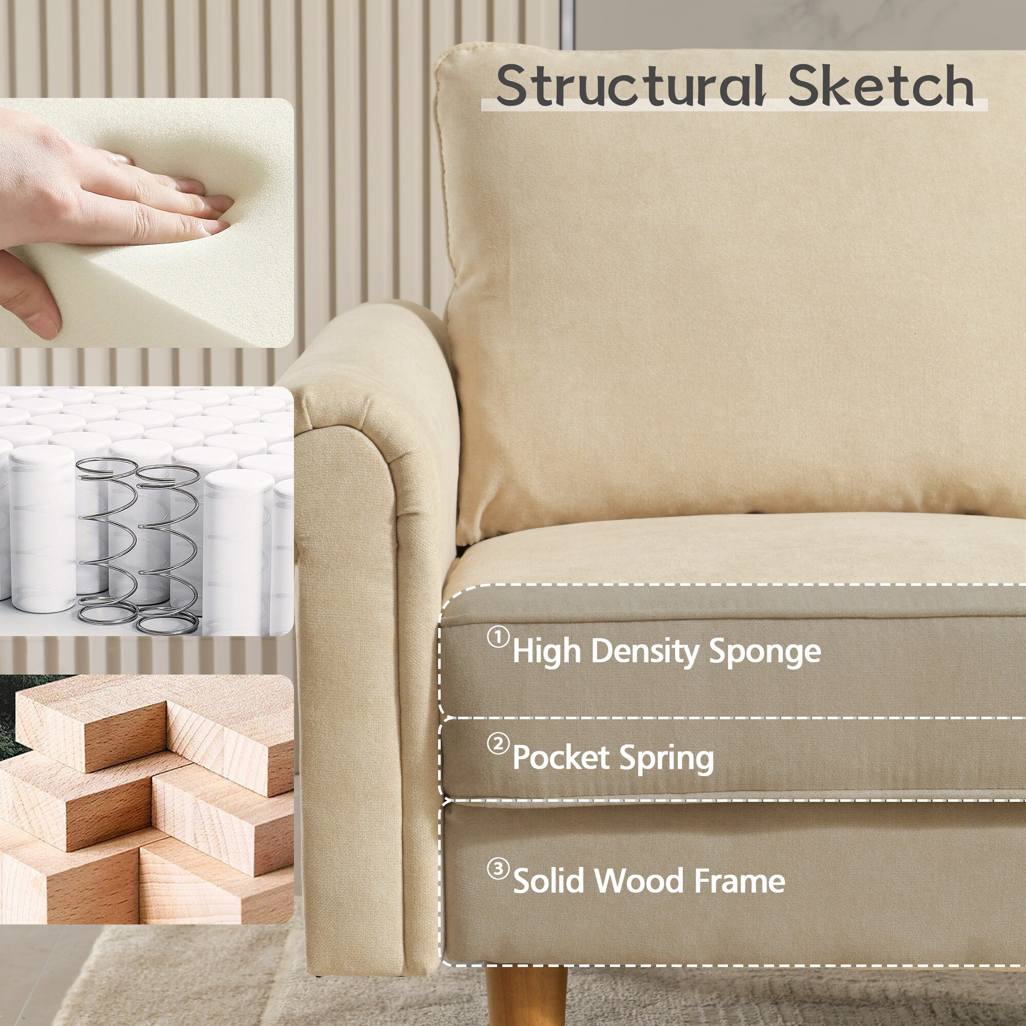 Ovios OTSGR200 Sofas-Loveseats - View #2