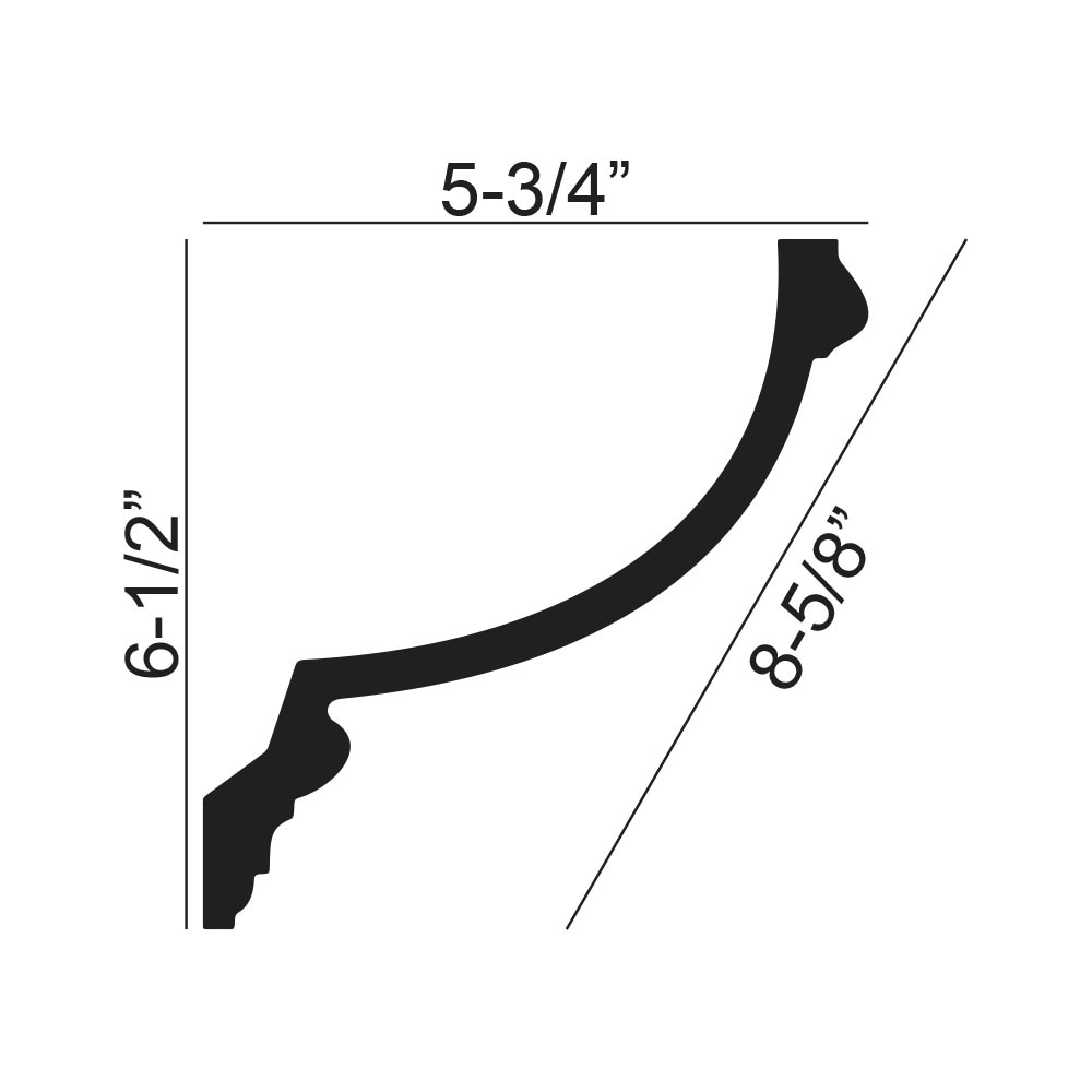 Architectural Products by Outwater 3P5.37.01323 Crown-Moulding - View #2