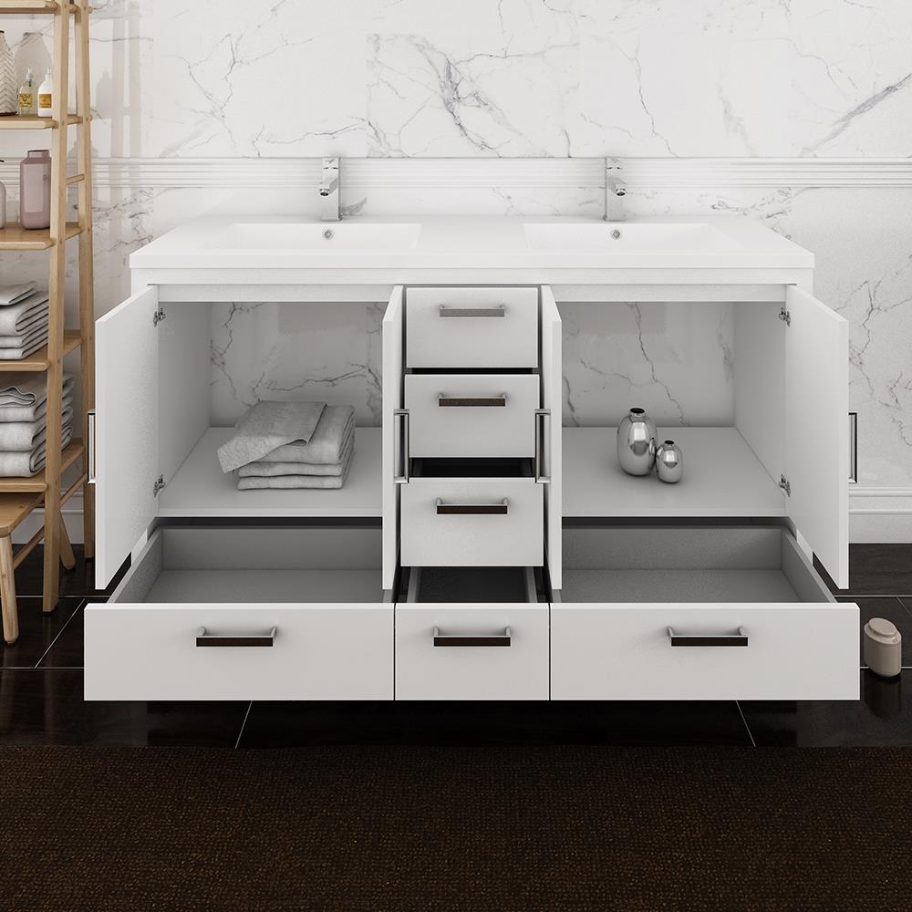 Fresca FCB9460WH-D-I Bath-Vanity-Combo - View #4