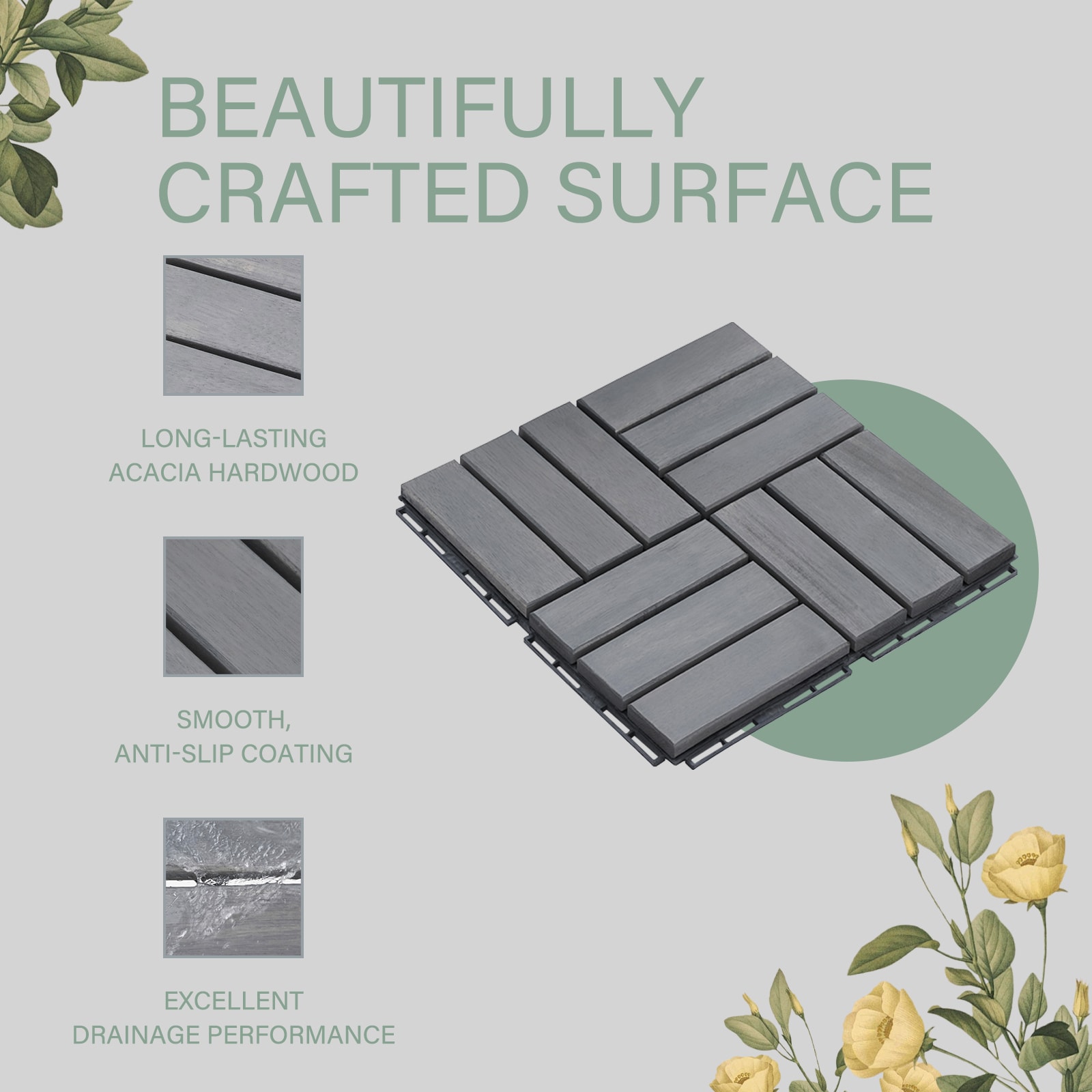 Tatayosi CT-DT12A-LG Deck-Tiles - View #5