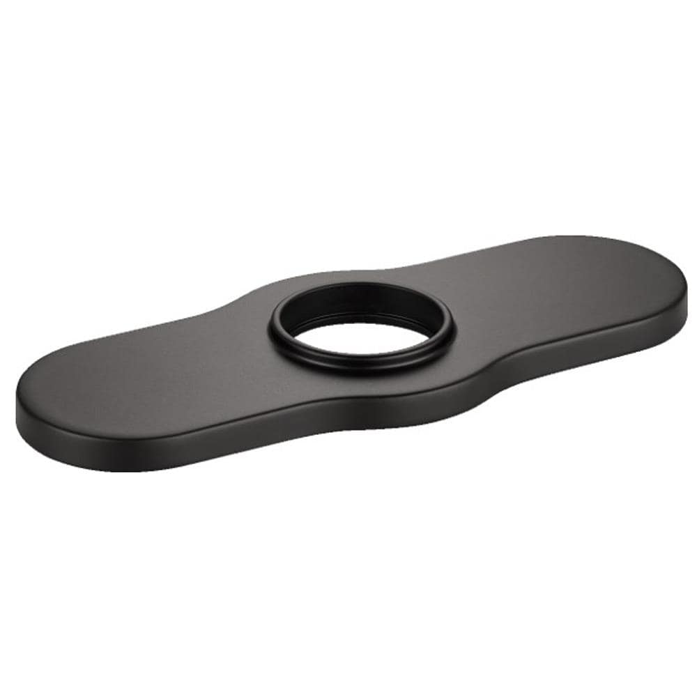 Hansgrohe 04778670 Joleena Matte Black 2.5-Inches Universal Kitchen Escutcheon 1.375-Inches -ID
