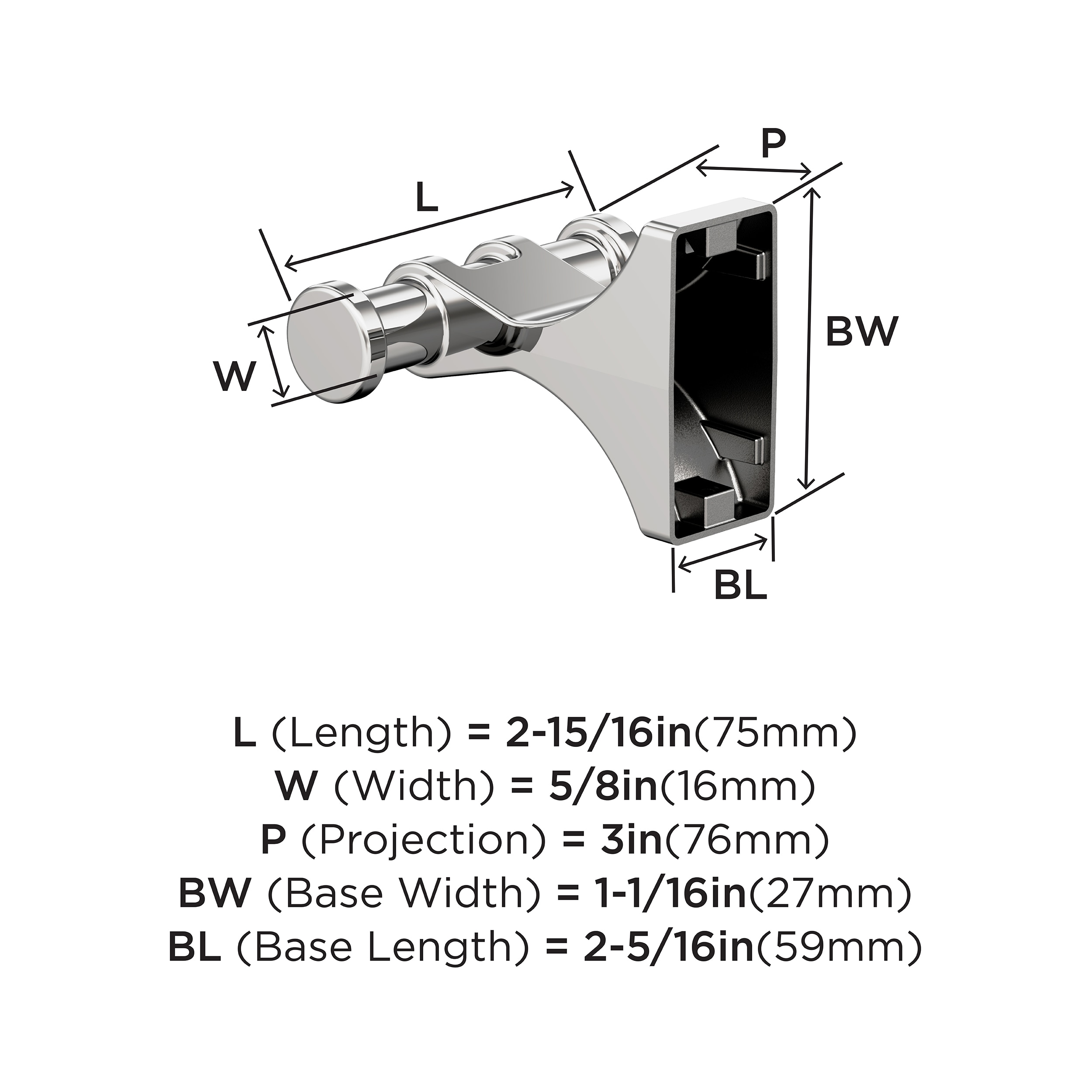 Amerock BH3605026 Robe-Hooks - View #6
