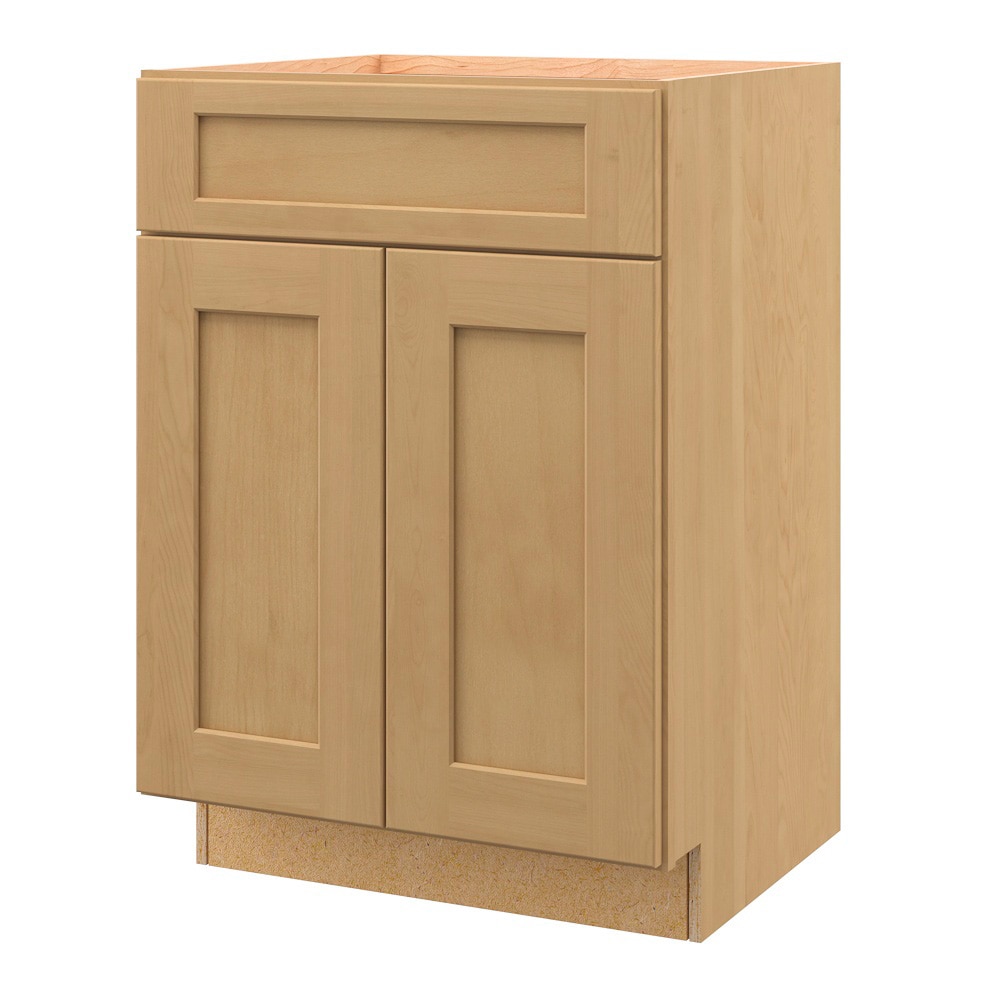 allen + roth 55252IB Innsbrook 24-in Rye Bathroom Vanity Base Cabinet without Top