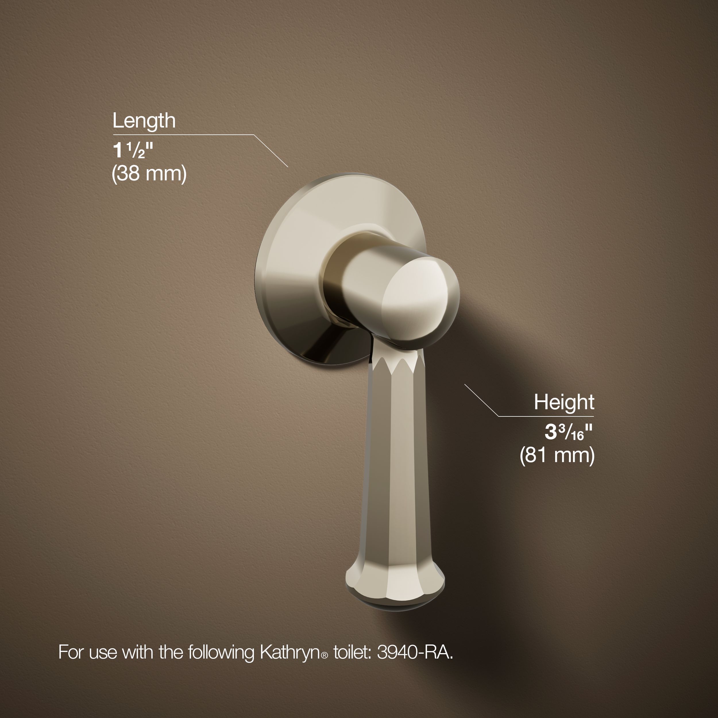KOHLER K-9171-L-2MB Flush-Lever - View #3