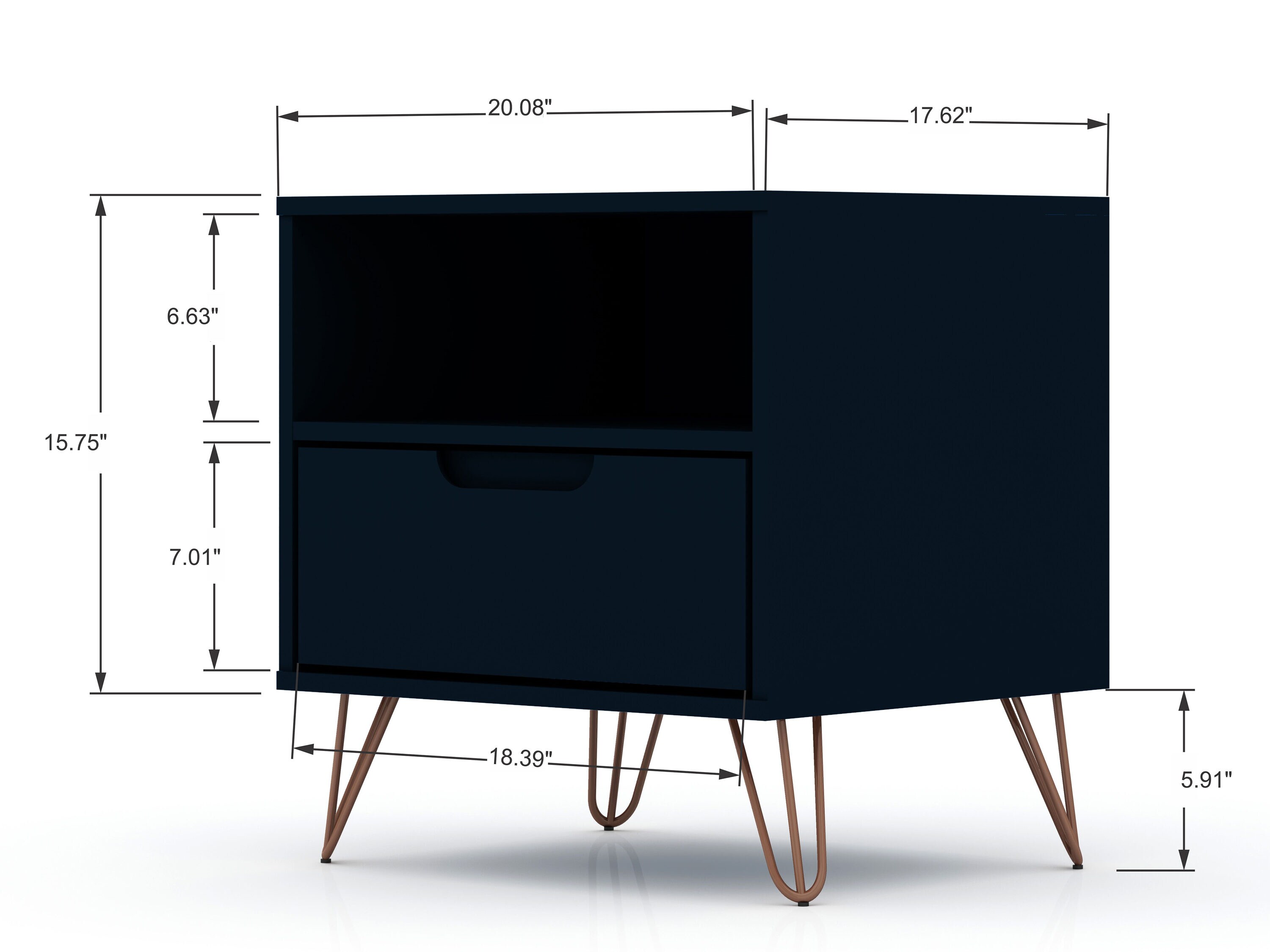 Manhattan Comfort 101GMC4 nightstands - View #3