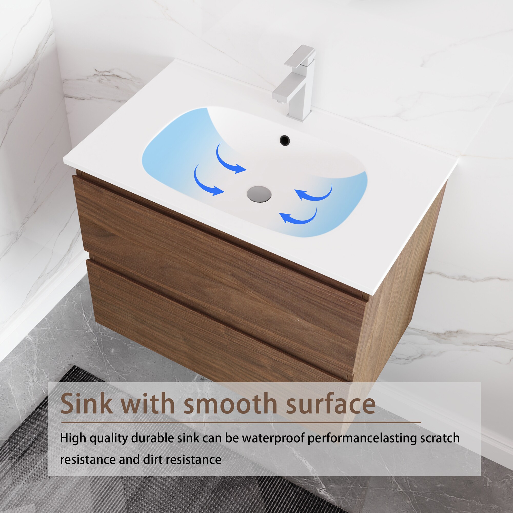 Forclover QNM-0730-MGG Bath-Vanity-Combo - View #3