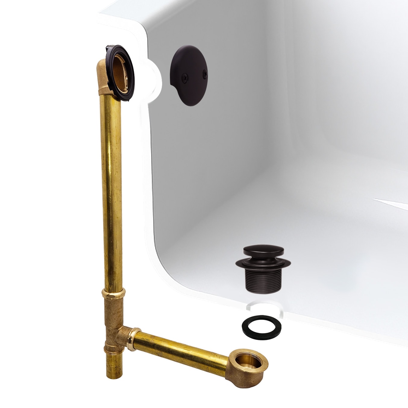 WESTBRASS D326-20G-12 Tub-Drain-Accessories - View #5