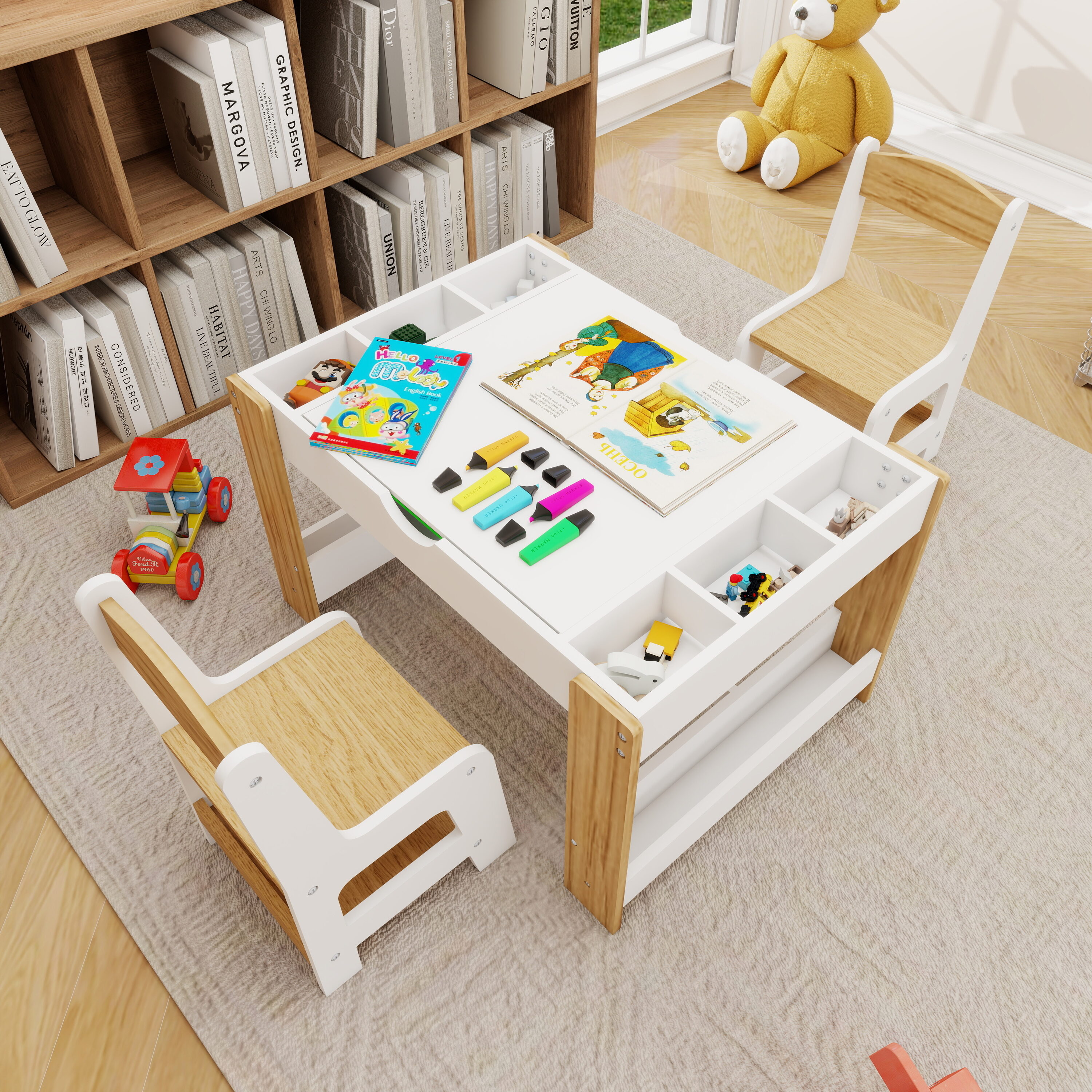 LUXEYARD DS-M-BAC02654 Kids-Play-Tables - View #8