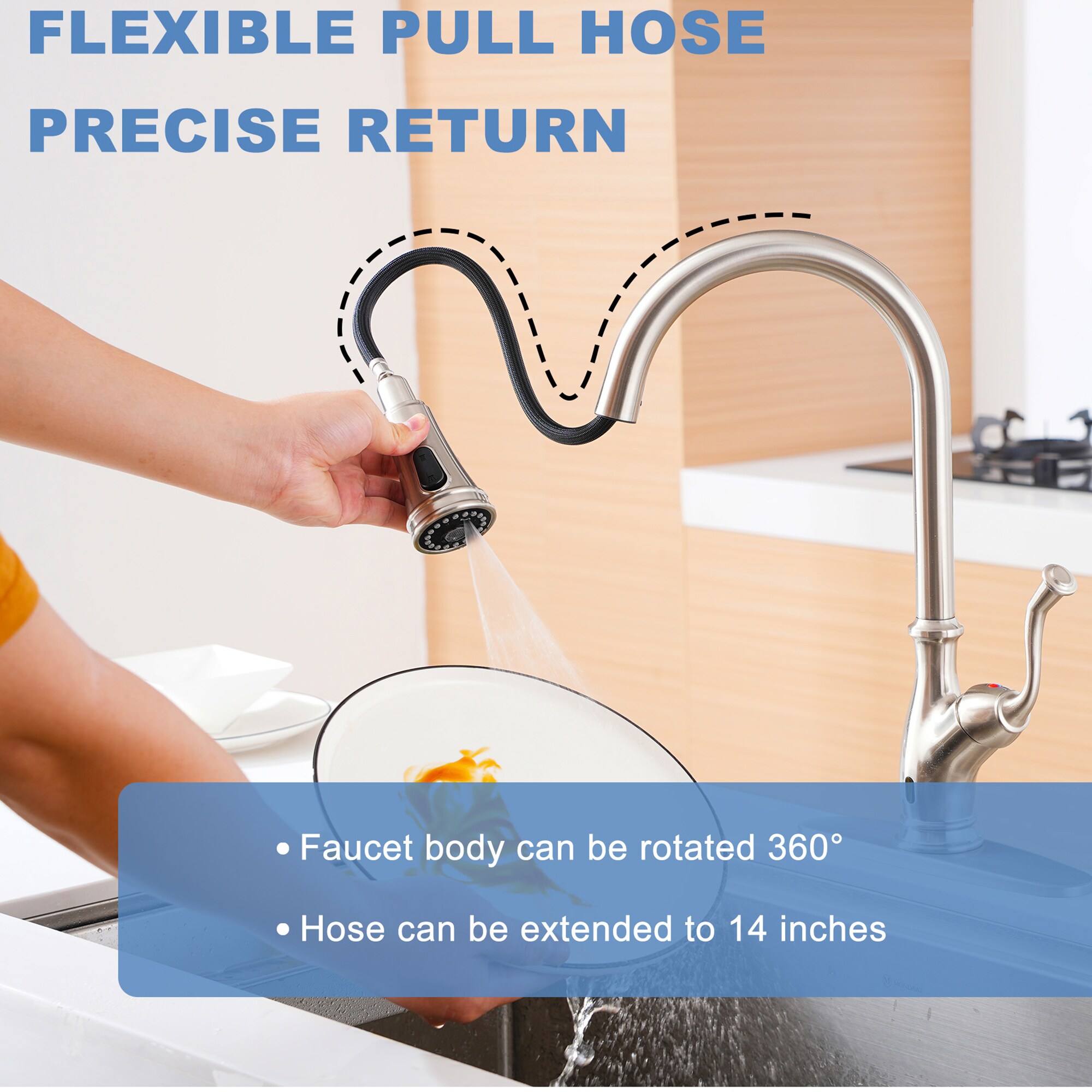 Clihome CL-MS0675-BN Kitchen-Faucets - View #8