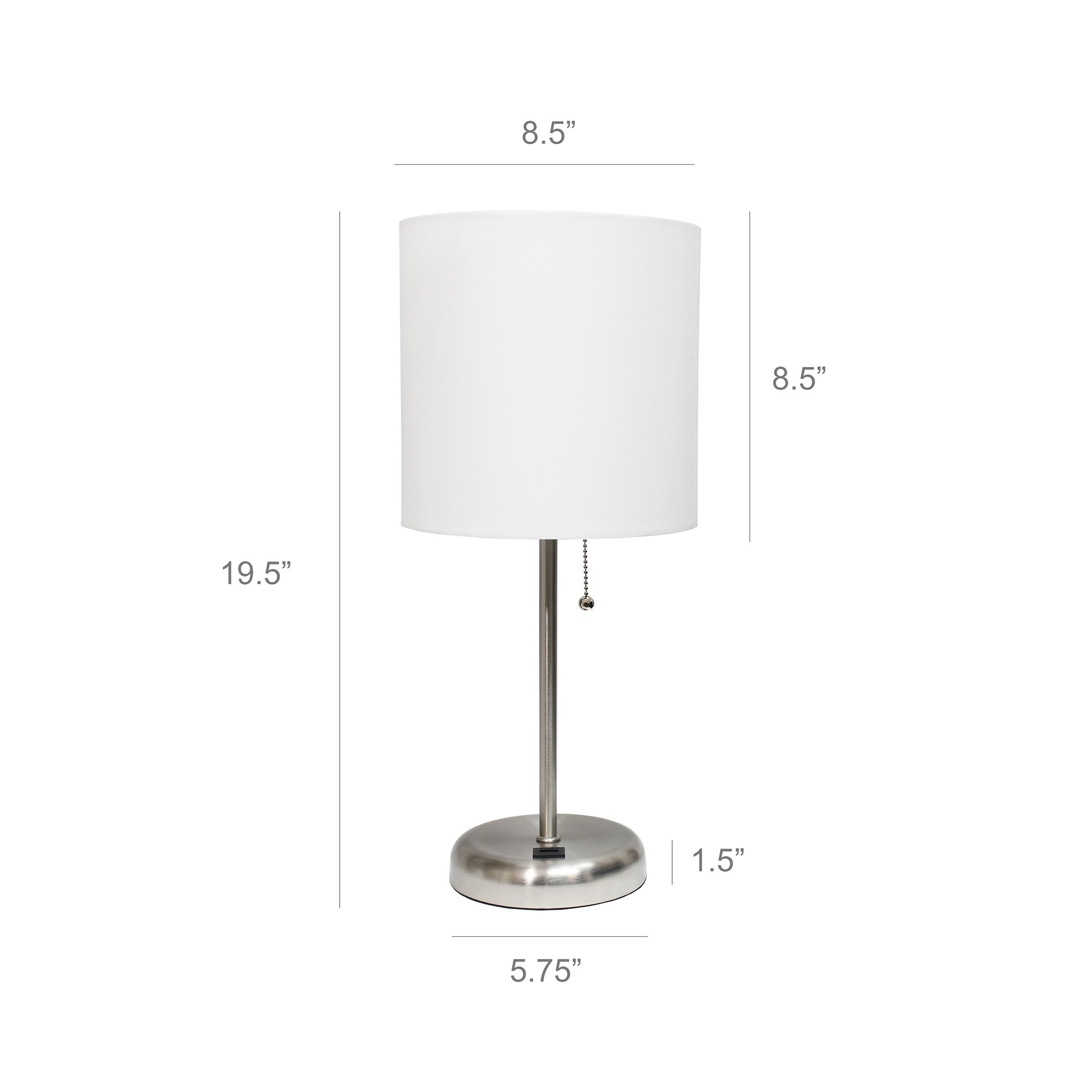 LimeLights LT2044-WHT Table-Lamps - View #4
