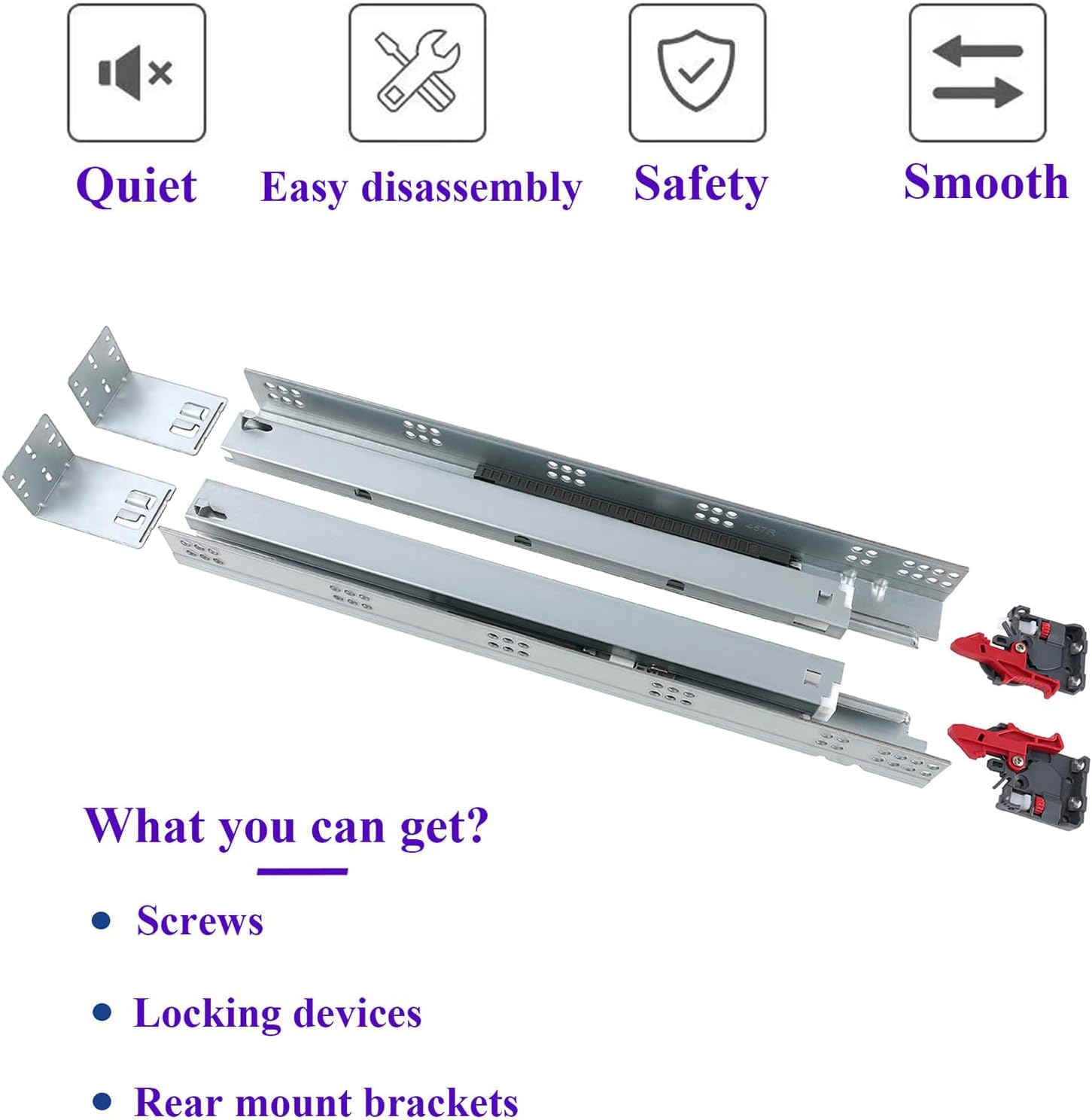 Misopily LMS0127S24 Drawer-Slides - View #2