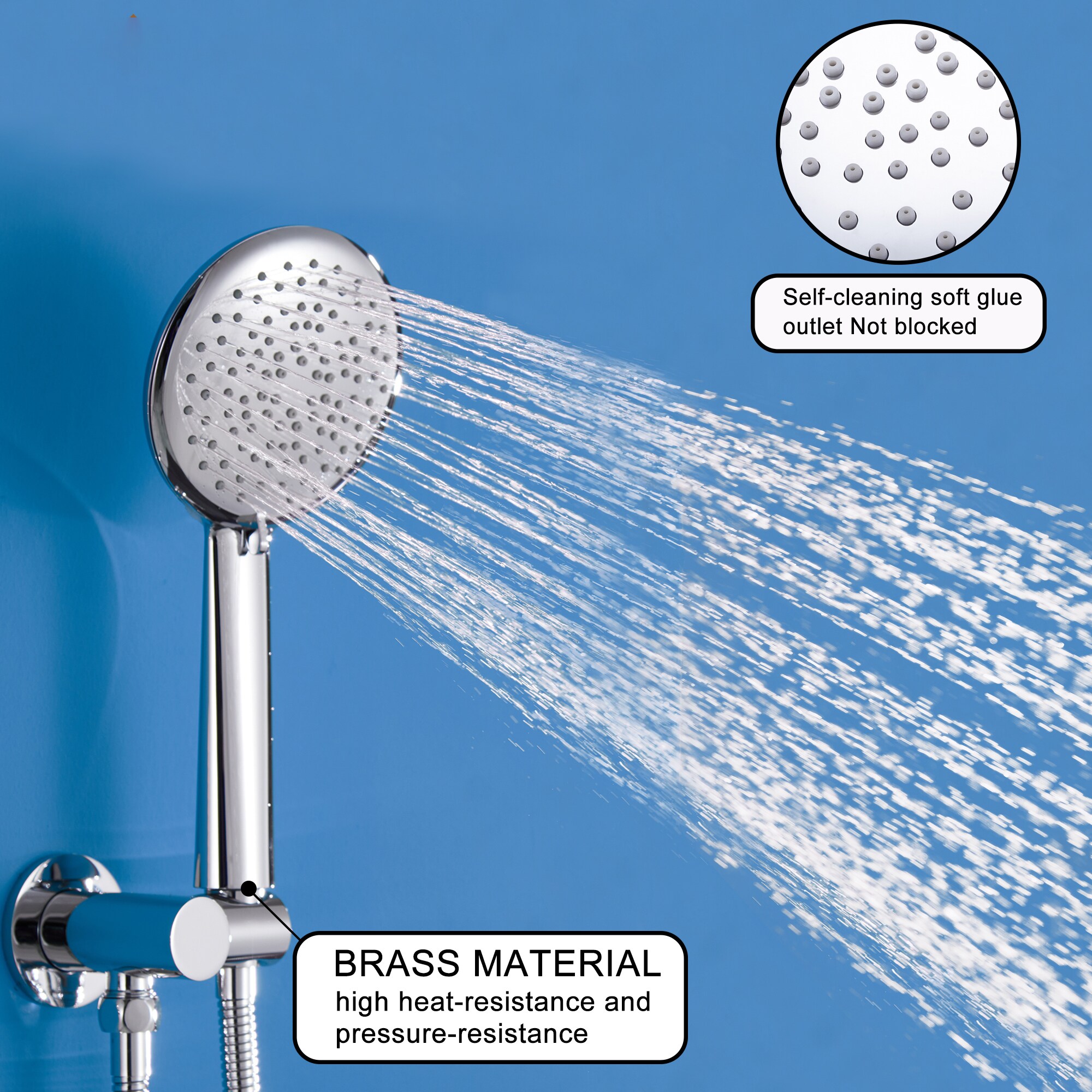 Clihome MS-A3809-10ORB Showerhead-Bar-Panels - View #8