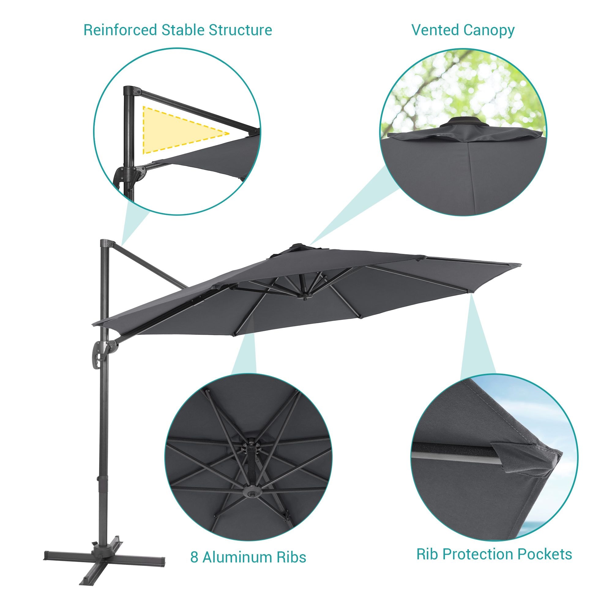 Sonkuki SD-MN335LY Umbrellas-2 - View #3