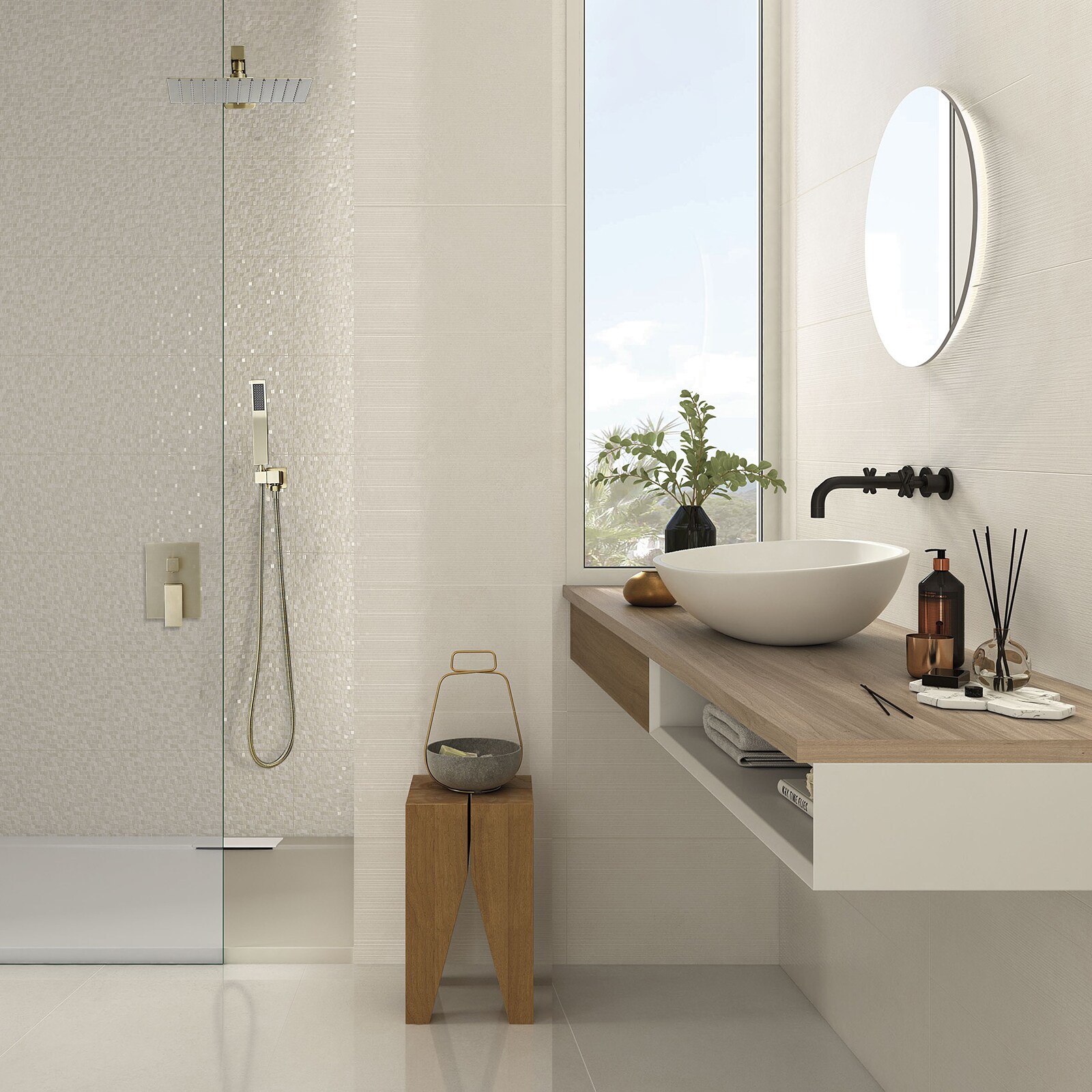Fapully FA-B-3003NG-12 Showerhead-Bar-Panels - View #6