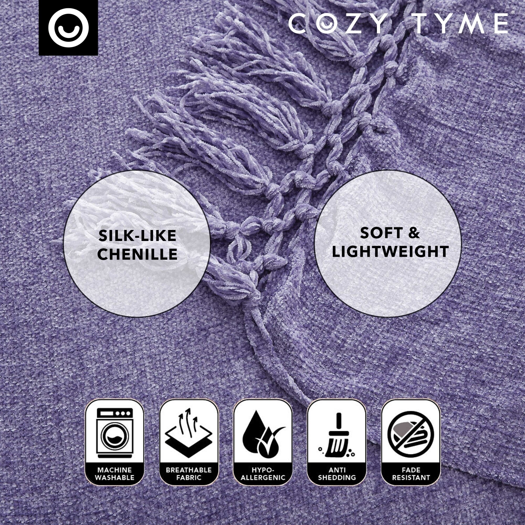 Cozy Tyme T288-20PL-LS Blankets-And-Throws - View #4