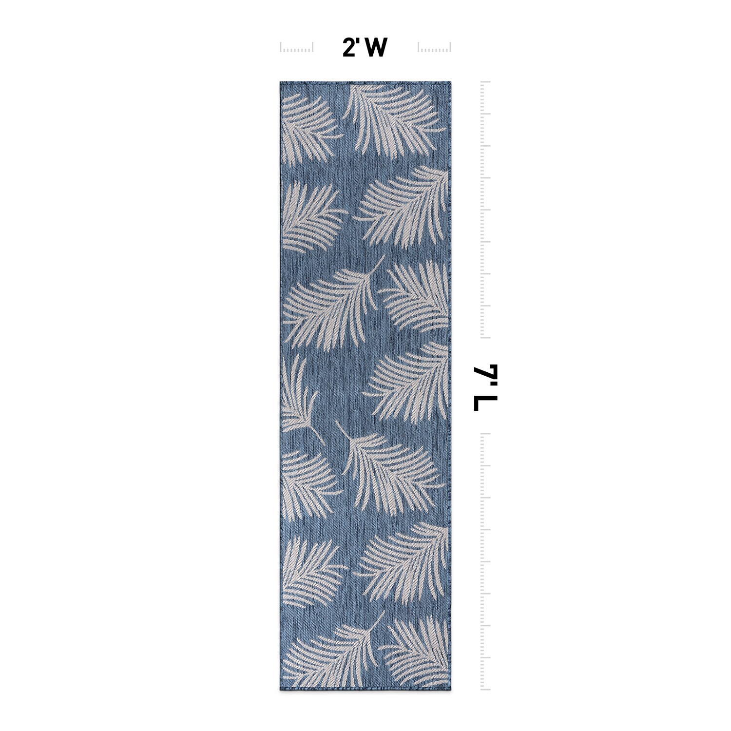 World Rug Gallery 111BLUE2X7 rugs - View #3