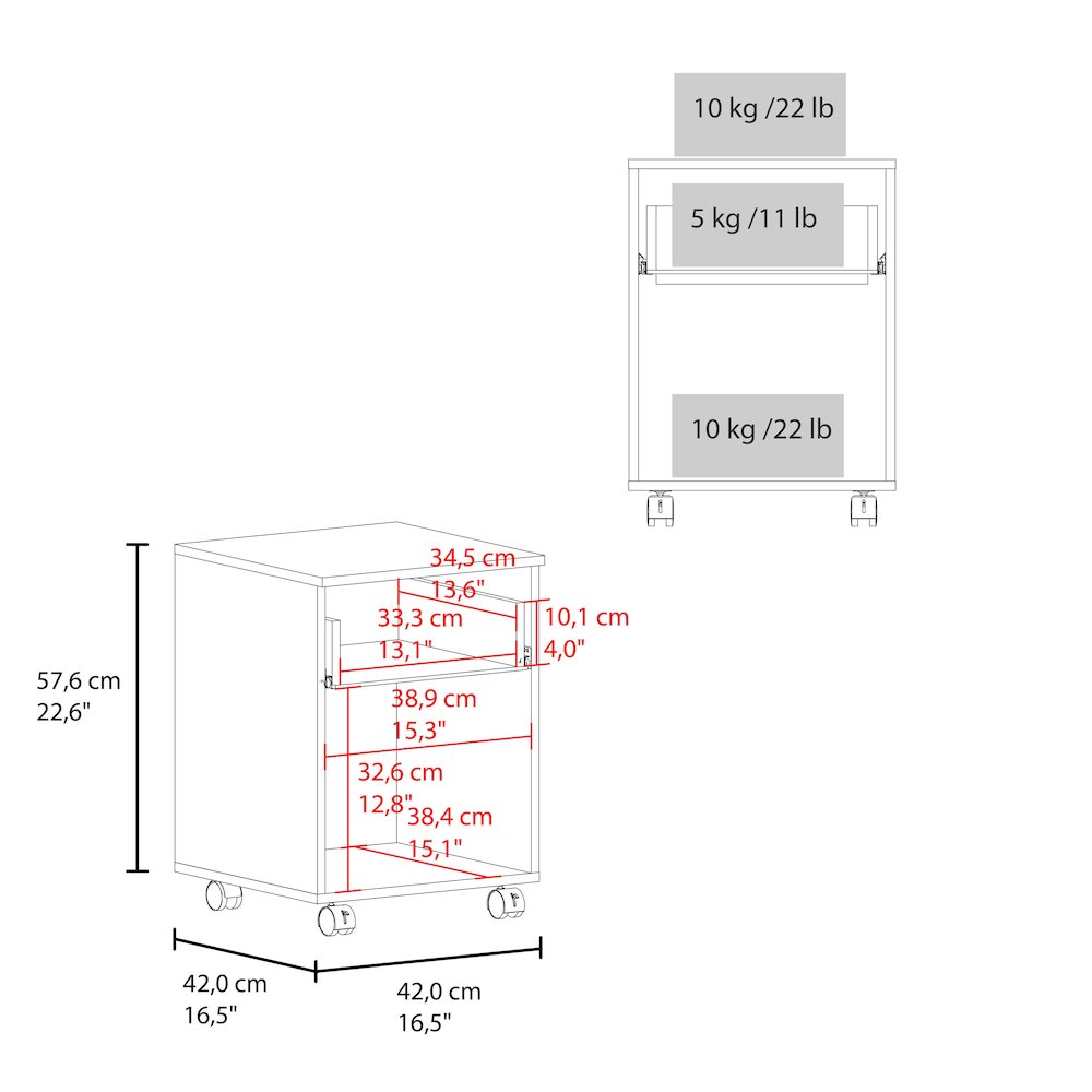 TUHOME MLW11505 nightstands - View #3