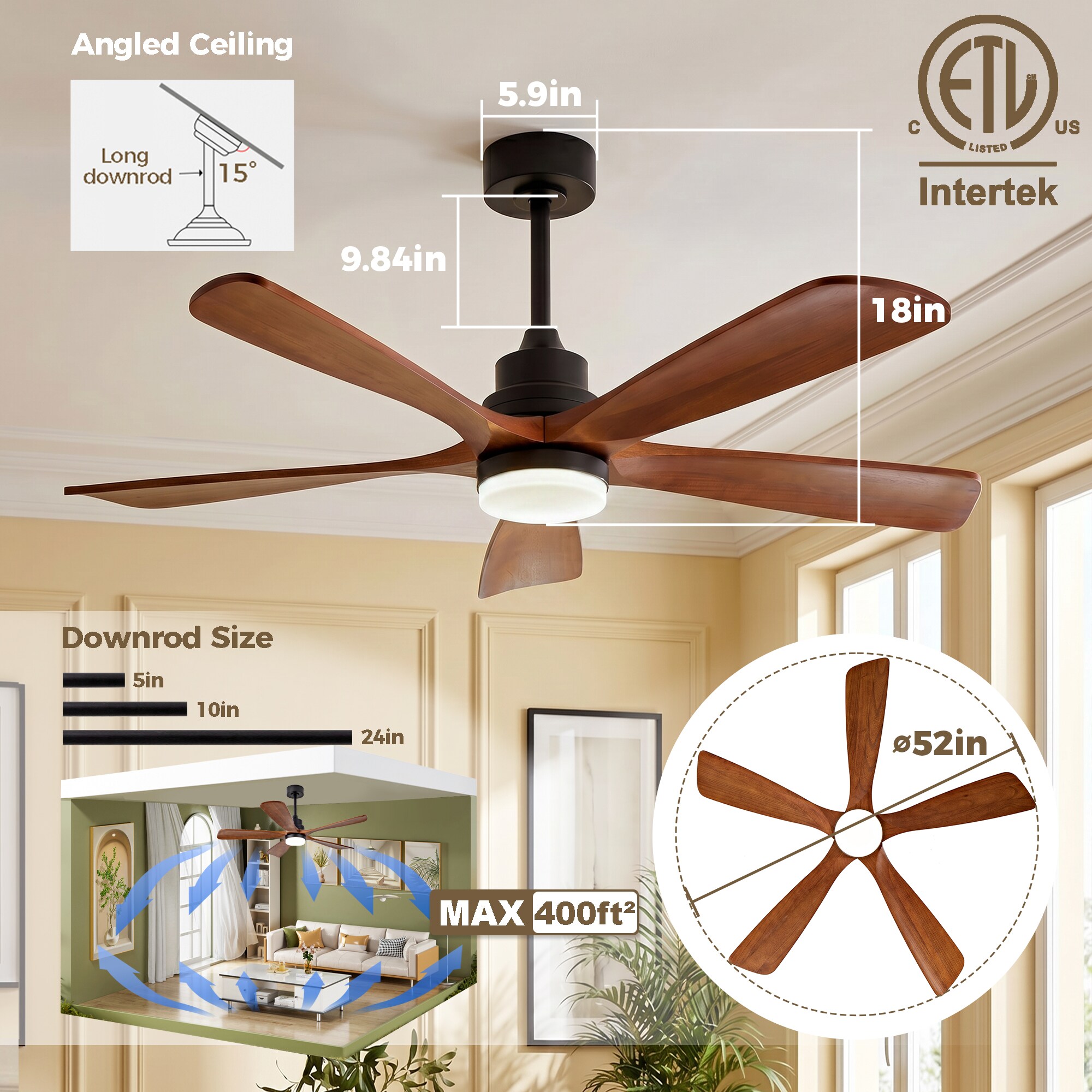 Sunrinx MG14-CF-04 Ceiling-Fans - View #5