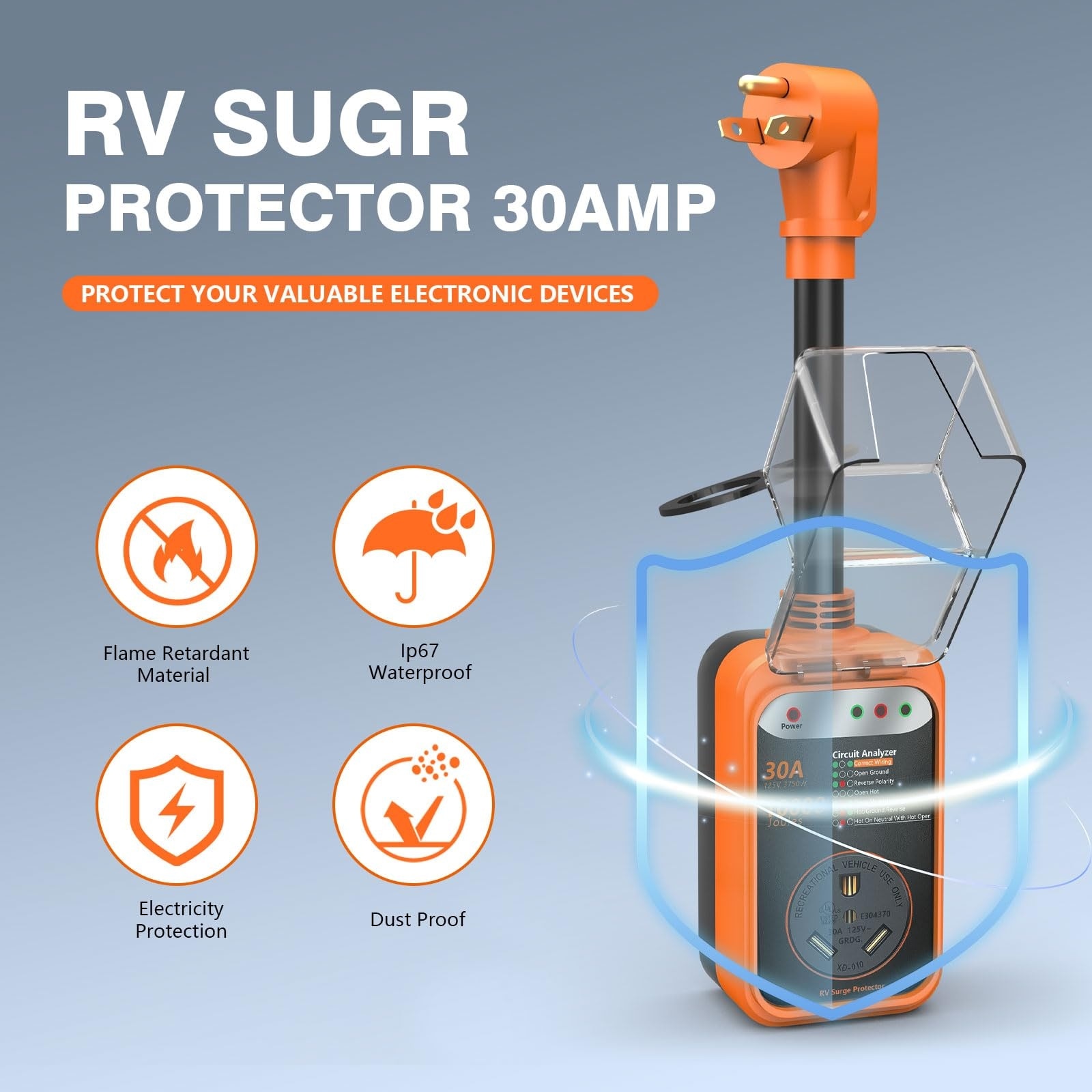 Oyezvary LOZ0429H38 Surge-Protectors - View #4