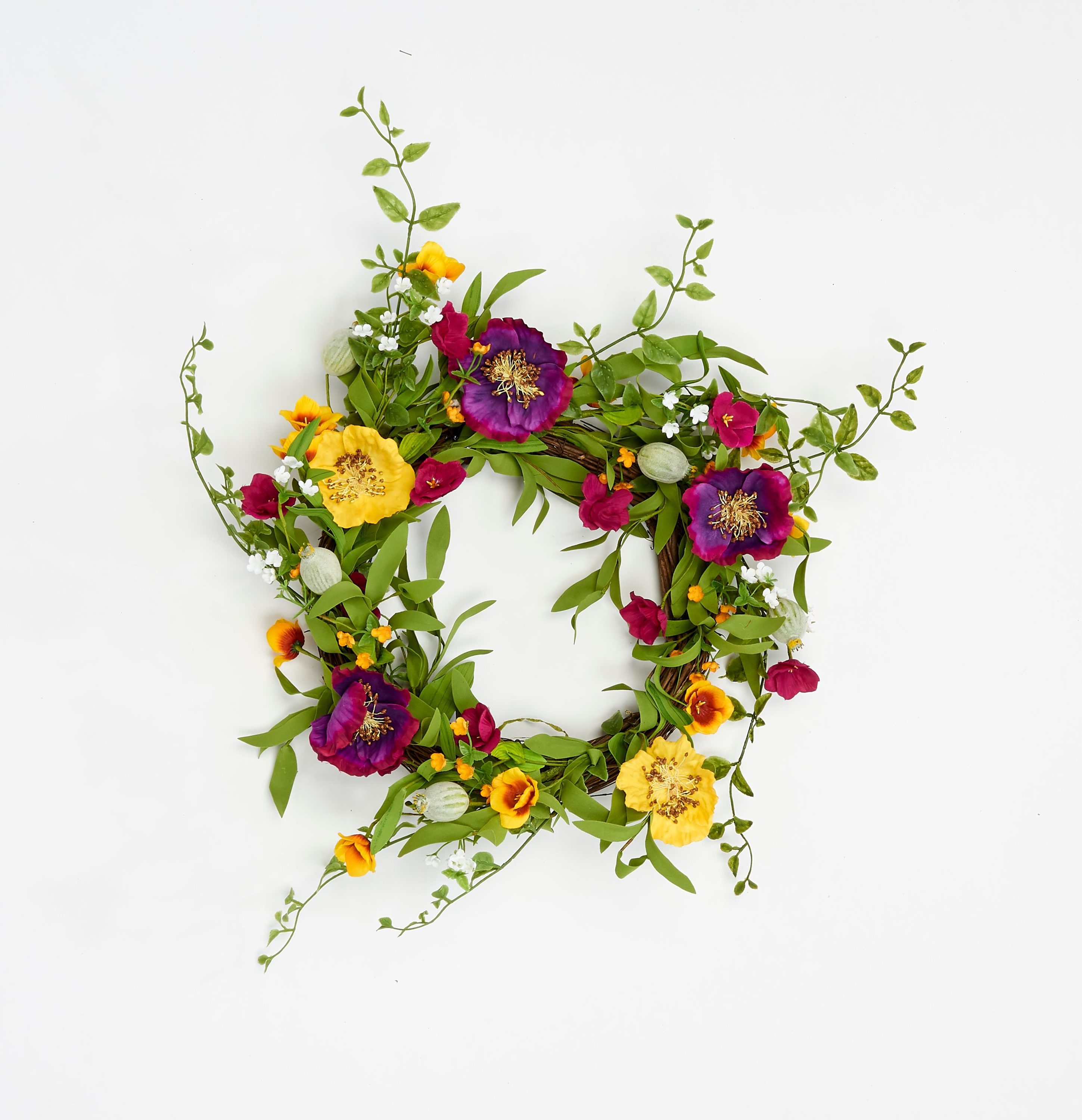 Worth Imports 3260 22-in H Spring Hanging decoration Wreath