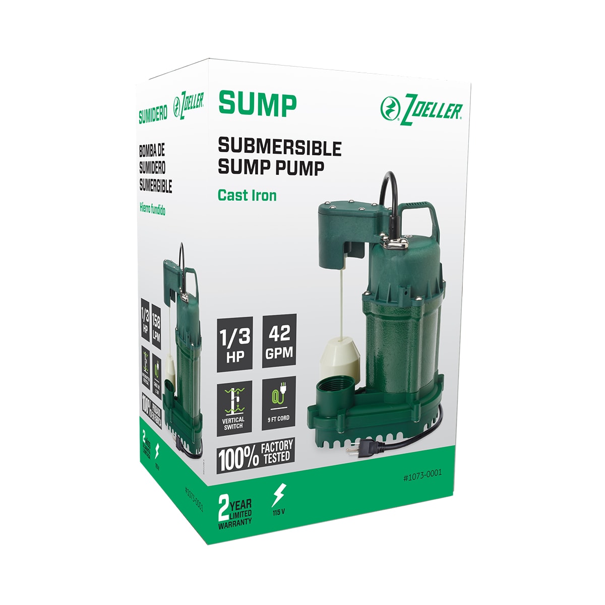 Zoeller 57-0001 Sump Pump
