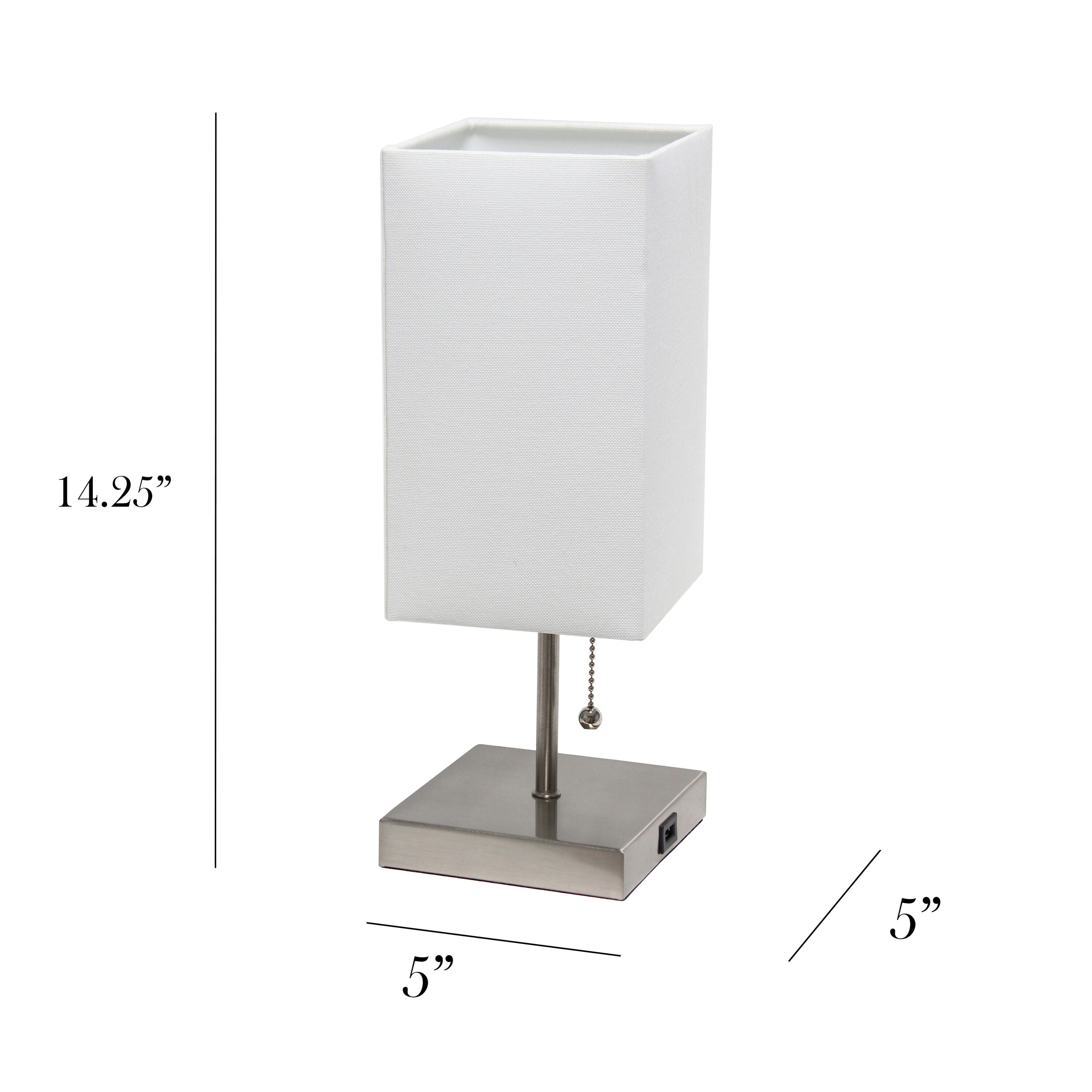 Simple Designs LC7000-WHT Table-Lamps - View #4