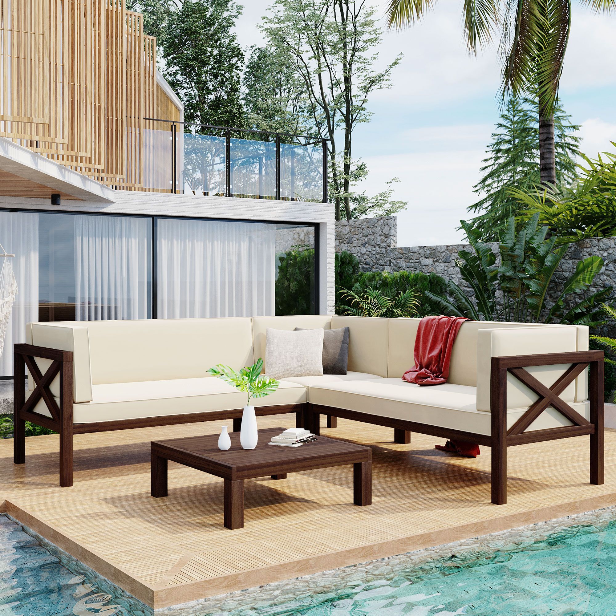 Afoxsos LWMX394 Patio-Conversation-Sets - View #2