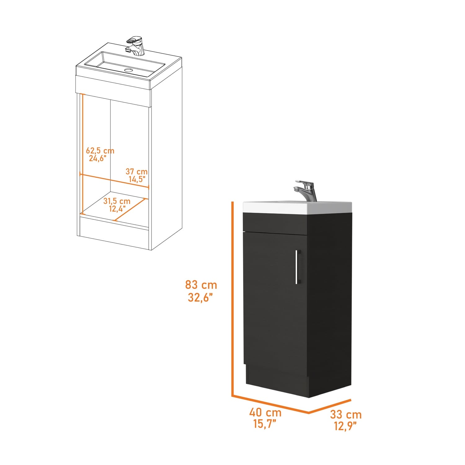 Watnature J5IFZM3NJJHJ Bath-Vanity-Combo - View #6