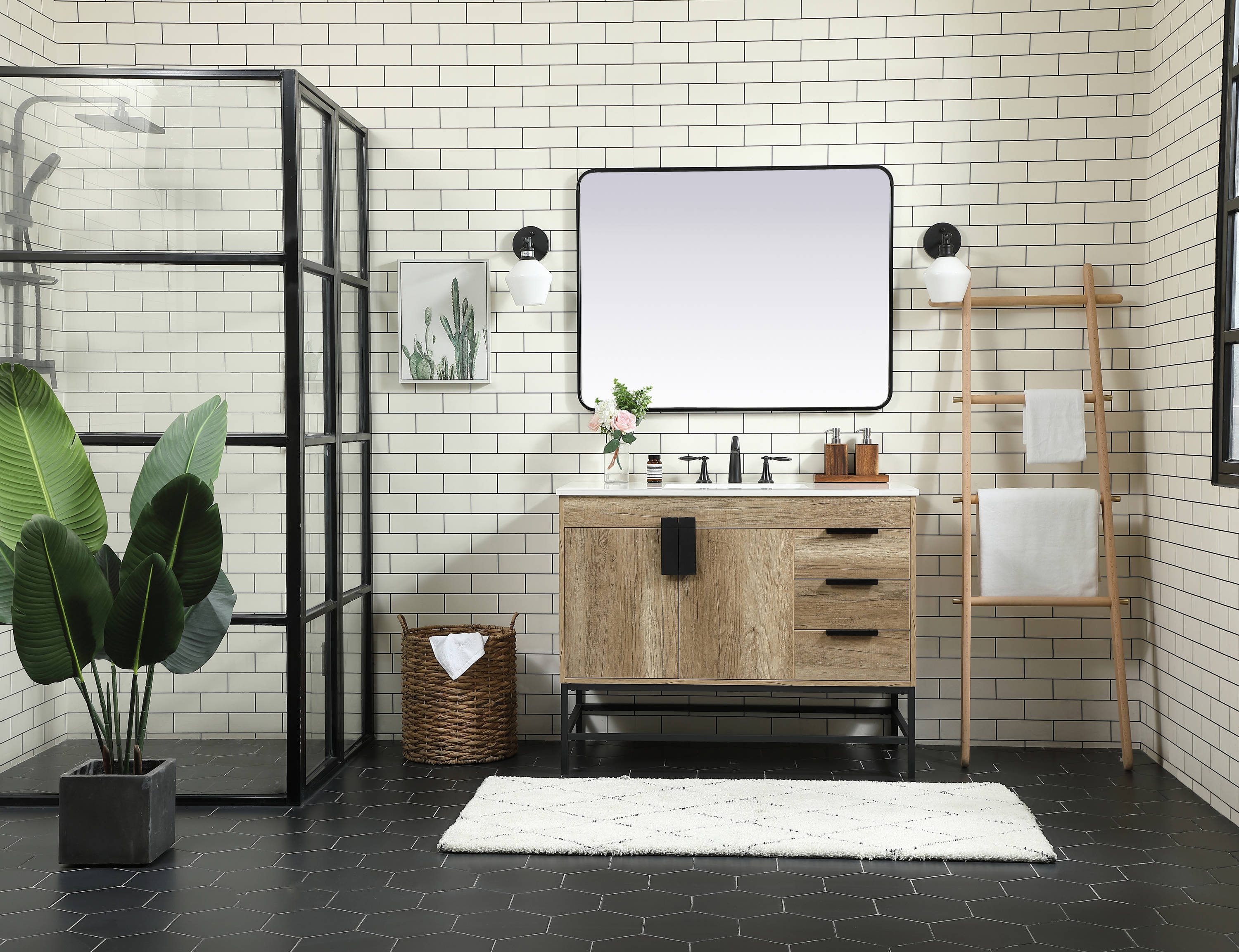 Elegant Decor HF146526NT Bath-Vanity-Combo - View #5