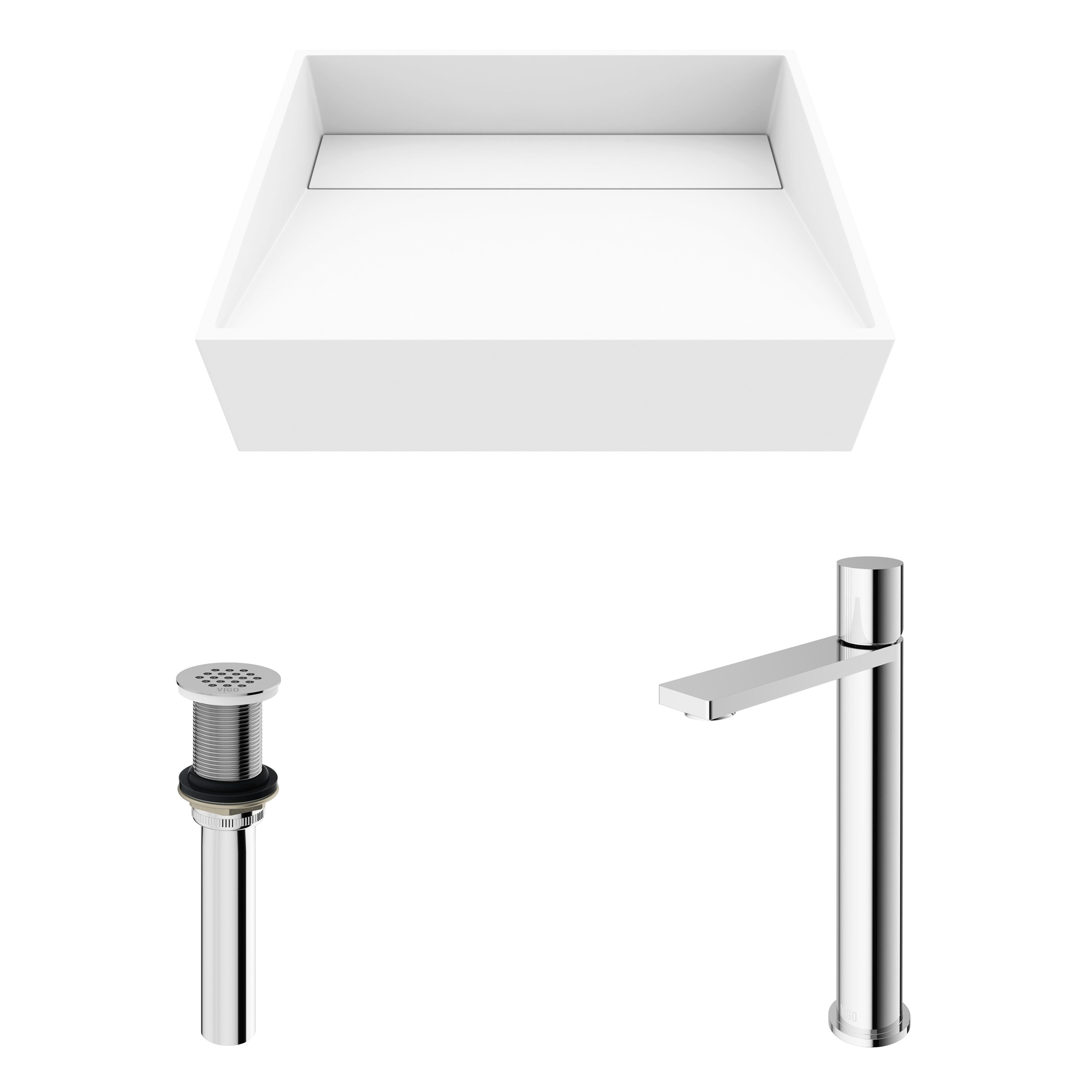 VIGO VGT2040 Bath-Sink - View #4