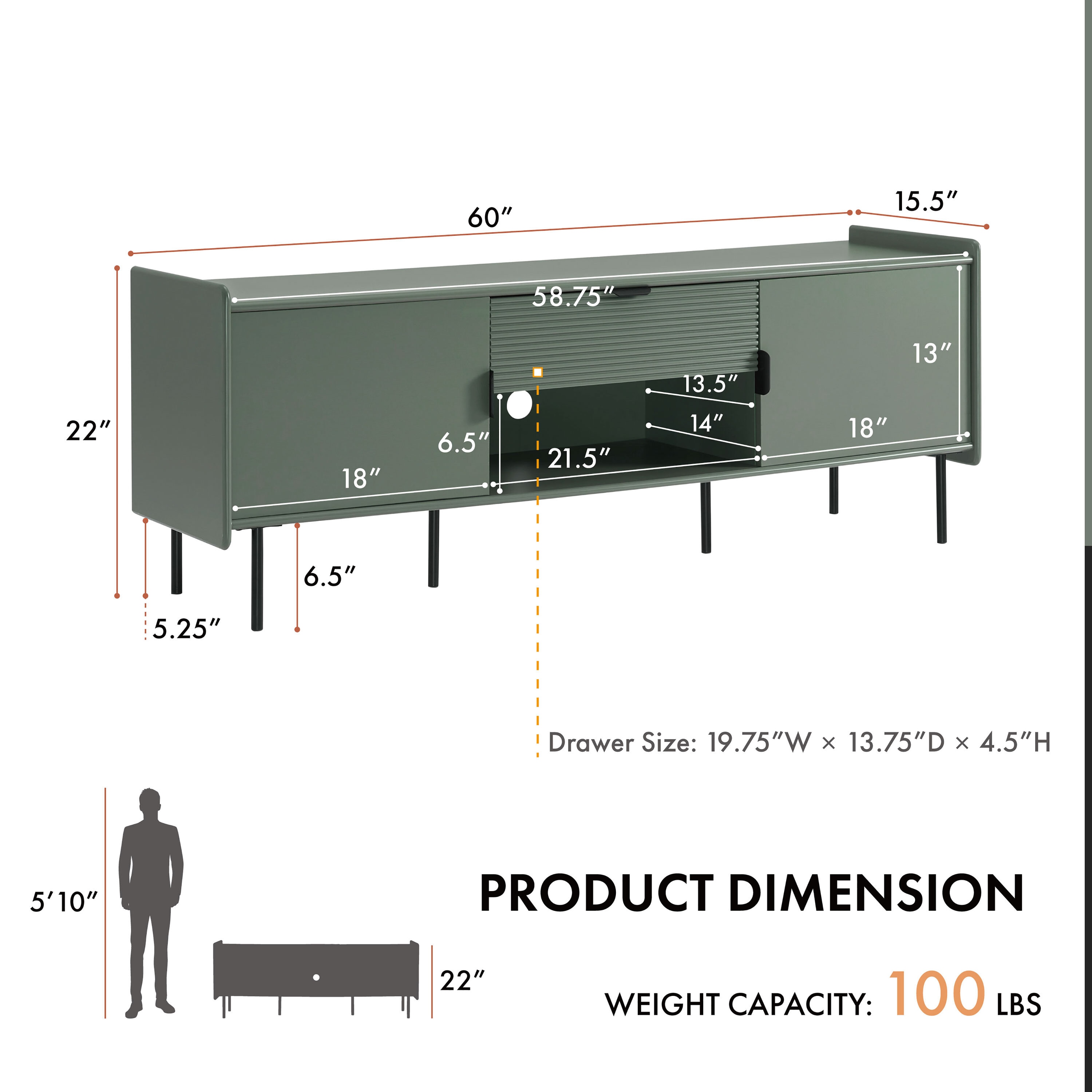 Furniture of America IDI-243247 Tv-Stands - View #3
