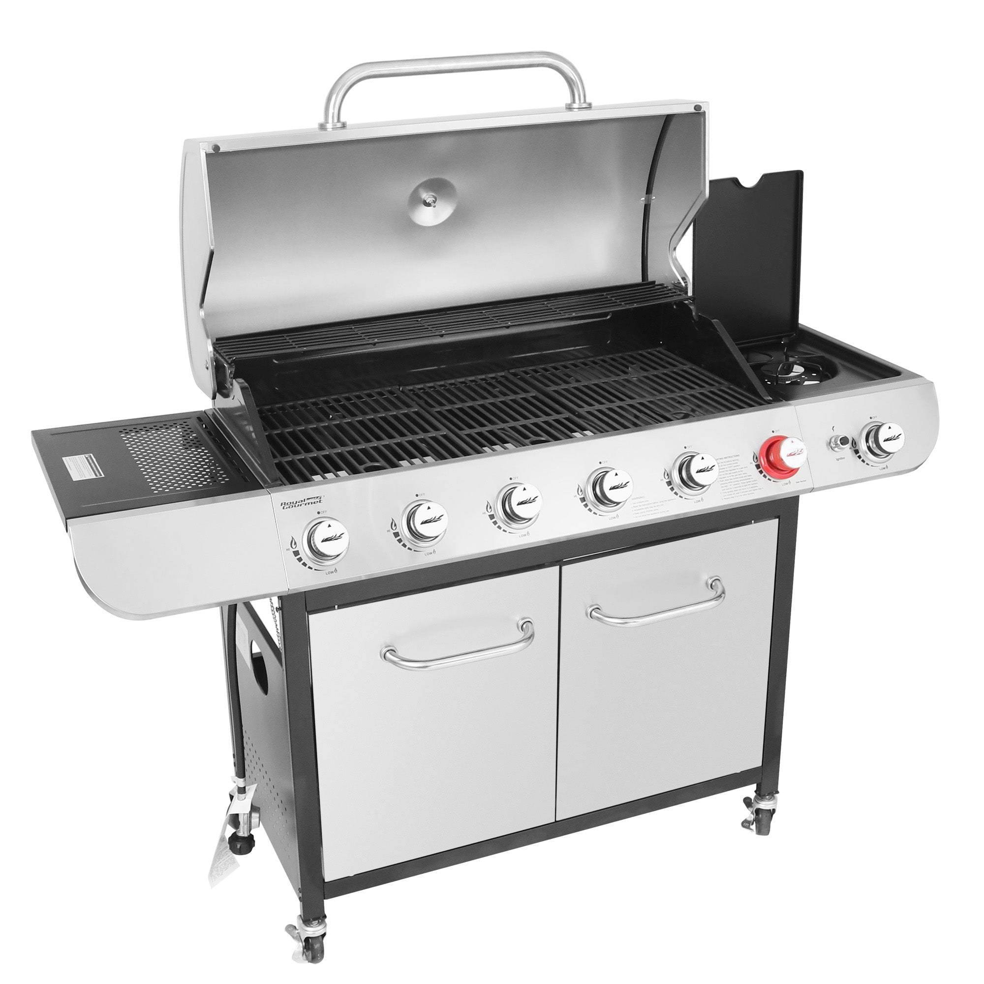 Royal Gourmet SG6002R Gas-Grill - View #15