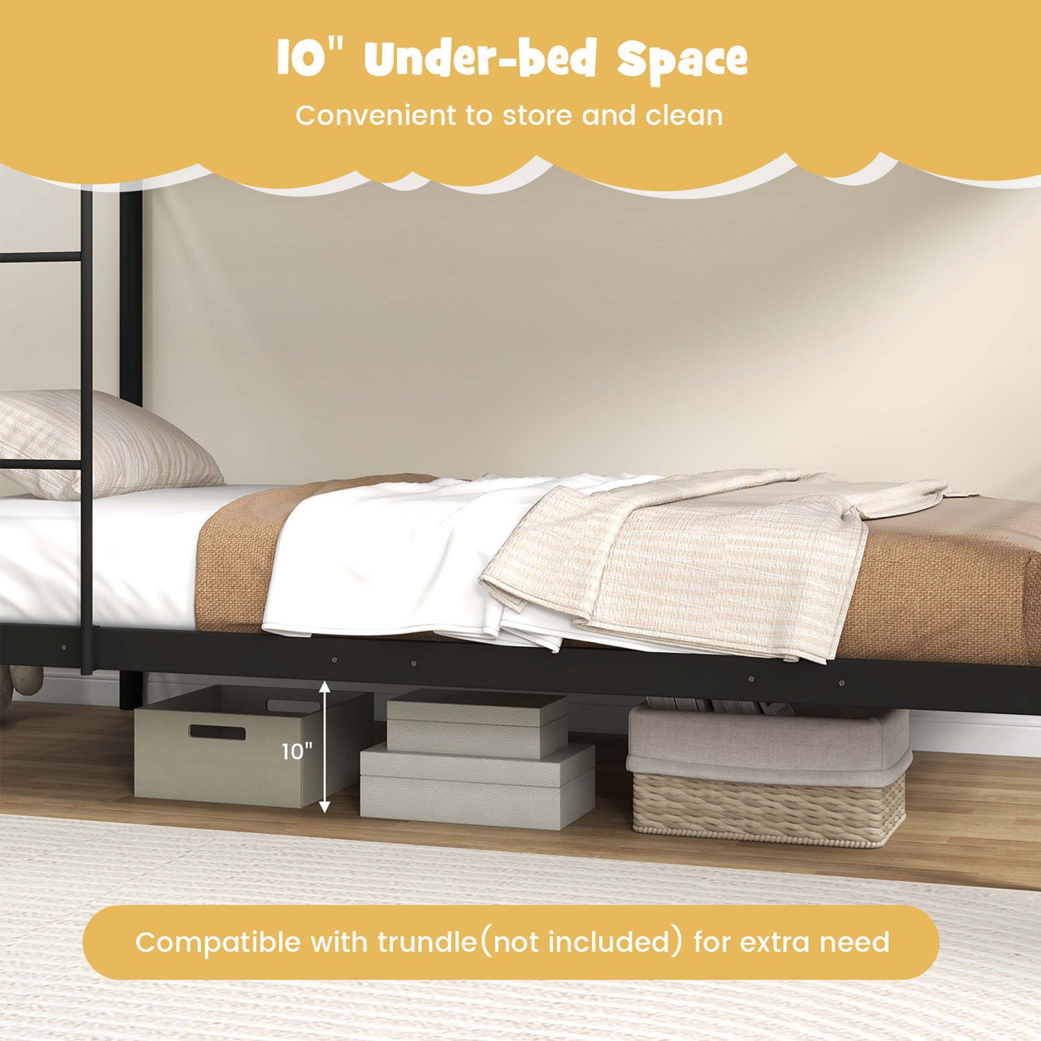Costway HCST01820 Bunk-Beds - View #6