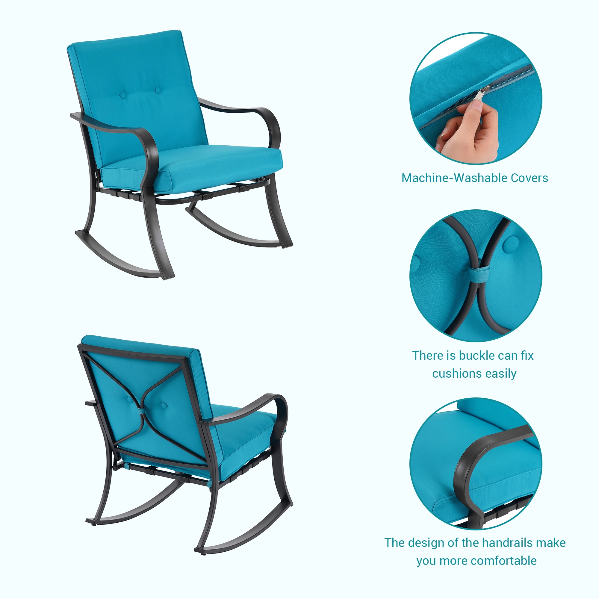 ACEGOSES LW-A17L Patio-Conversation-Sets - View #3