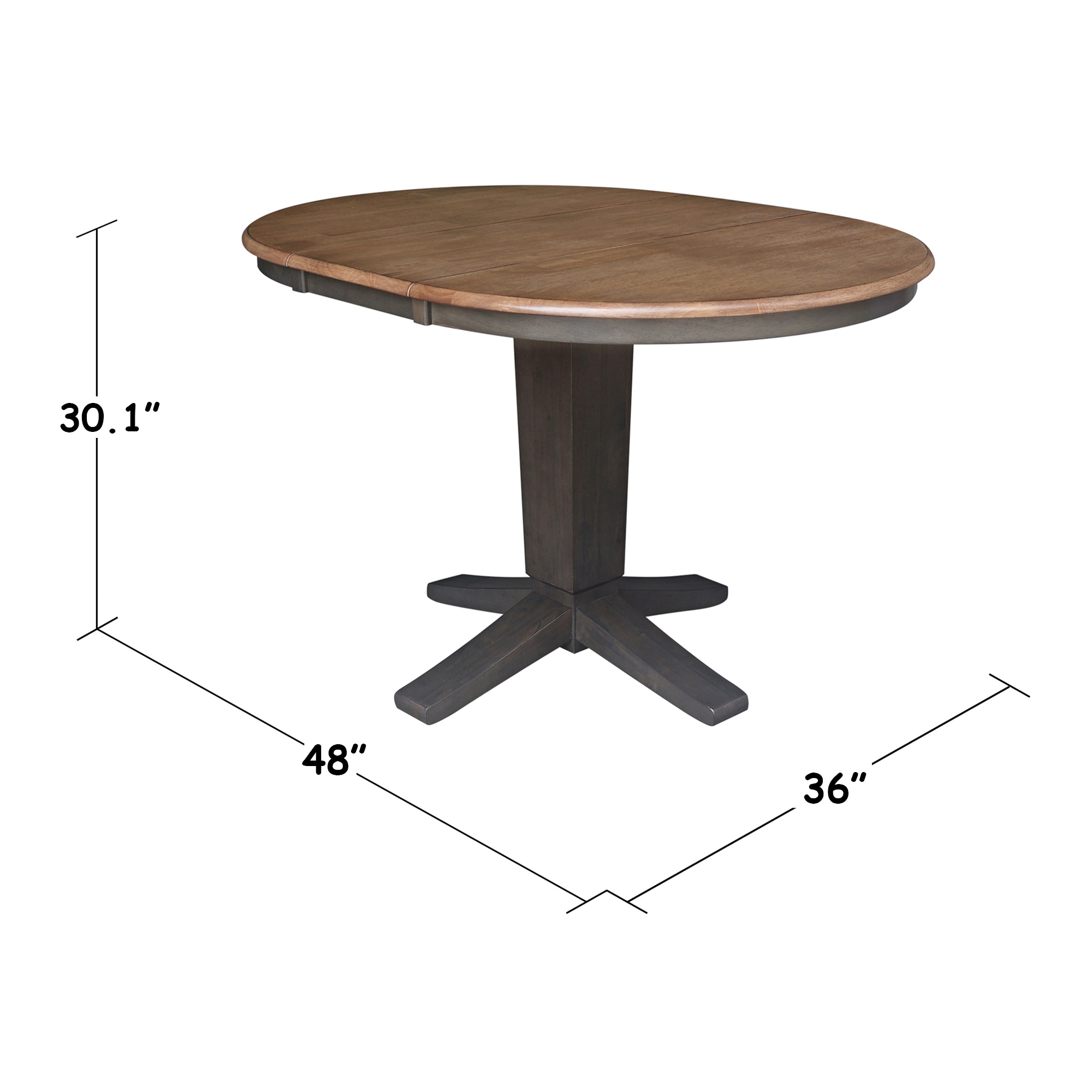 International Concepts K45-36RXT-23B Dining-Tables - View #5