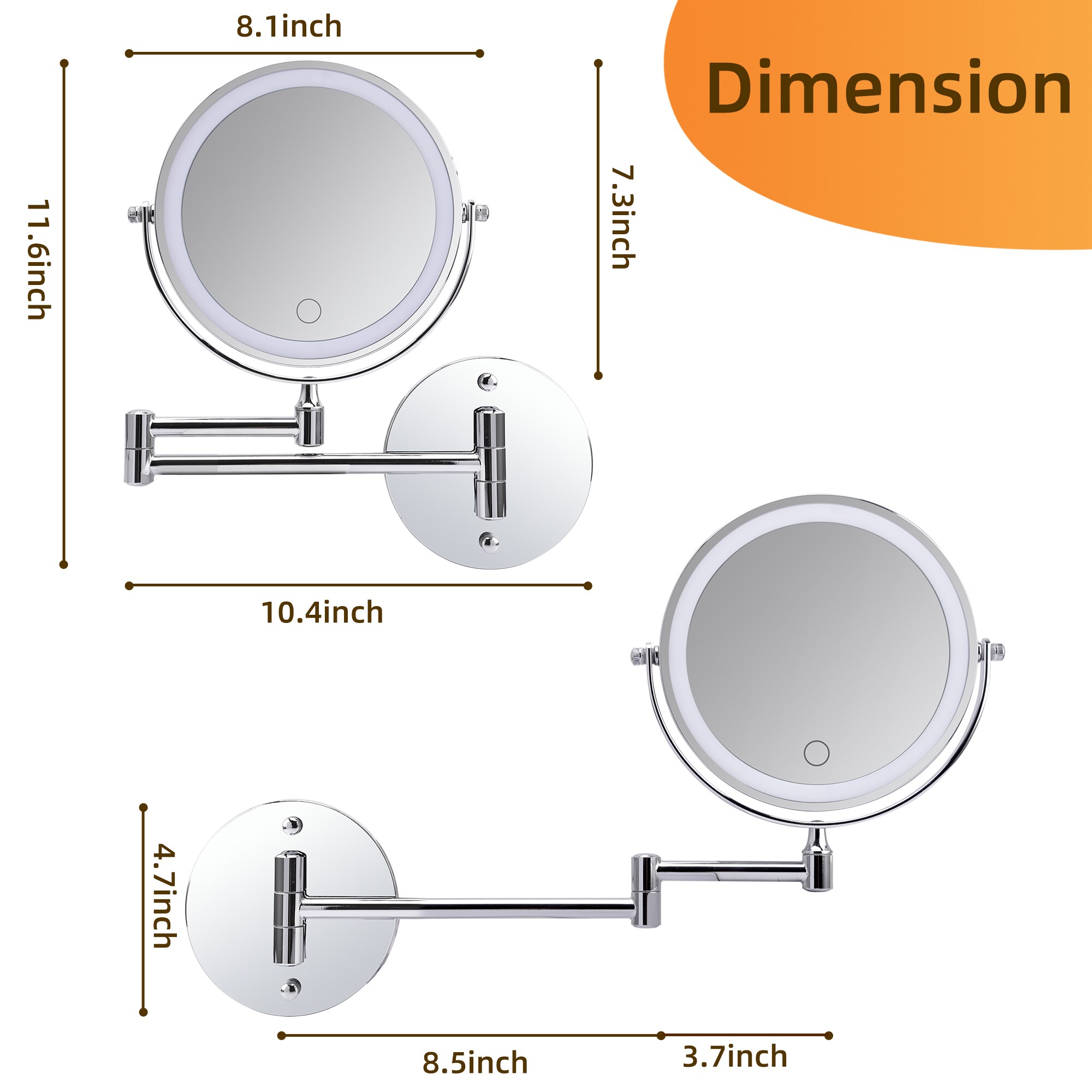 KTMBDW W2203P469074 Framed-Bath-Mirrors - View #7