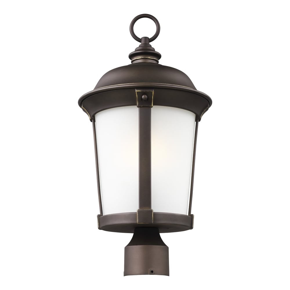Generation Lighting 8250701-71 Calder 20-in Antique Bronze Transitional Outdoor Post Light
