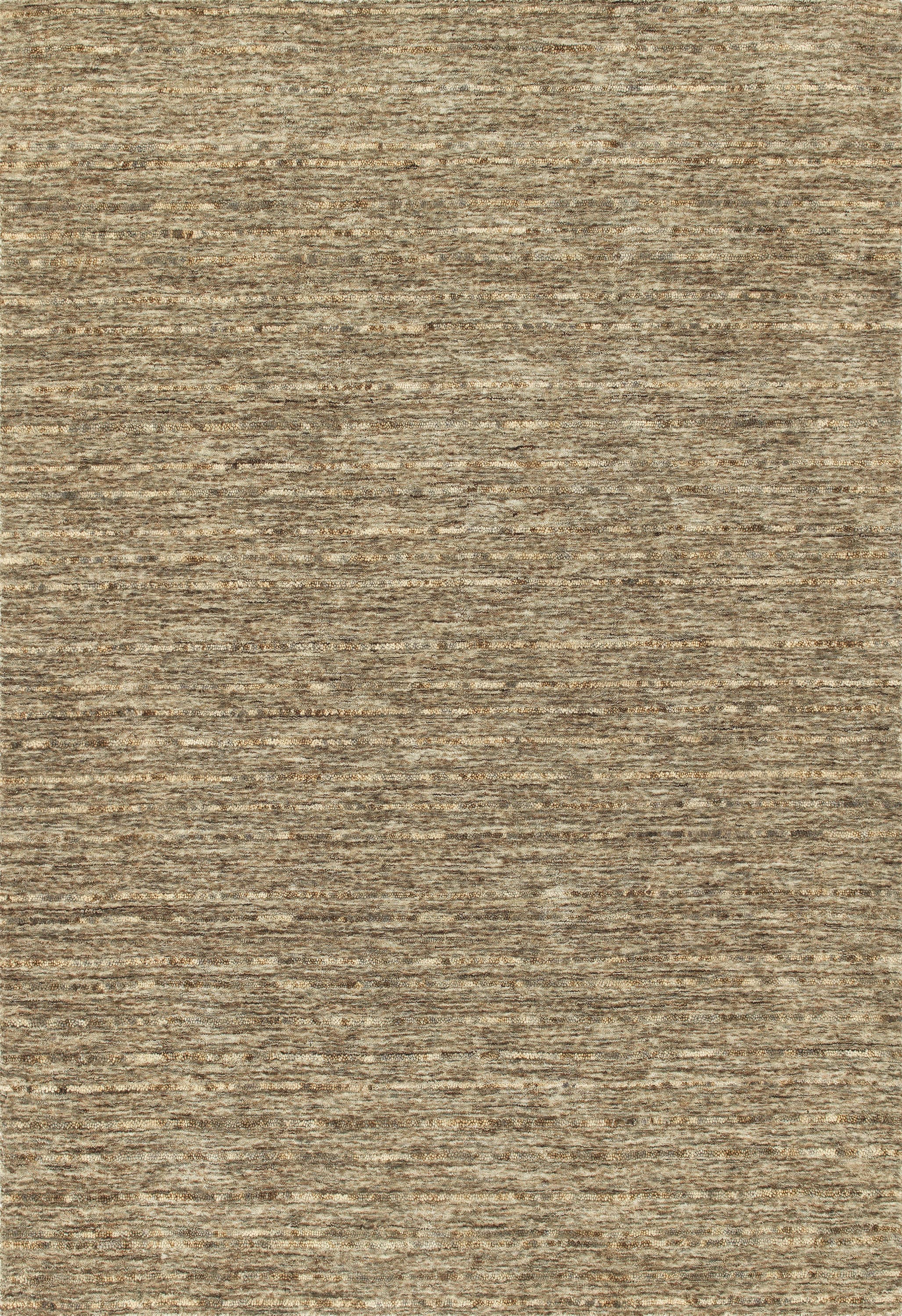 Addison Rugs AHR31TA2X3 Heather 2 x 3 (ft) Loomed Wool Taupe Rectangular Indoor Solid Farmhouse/Cottage Throw rug