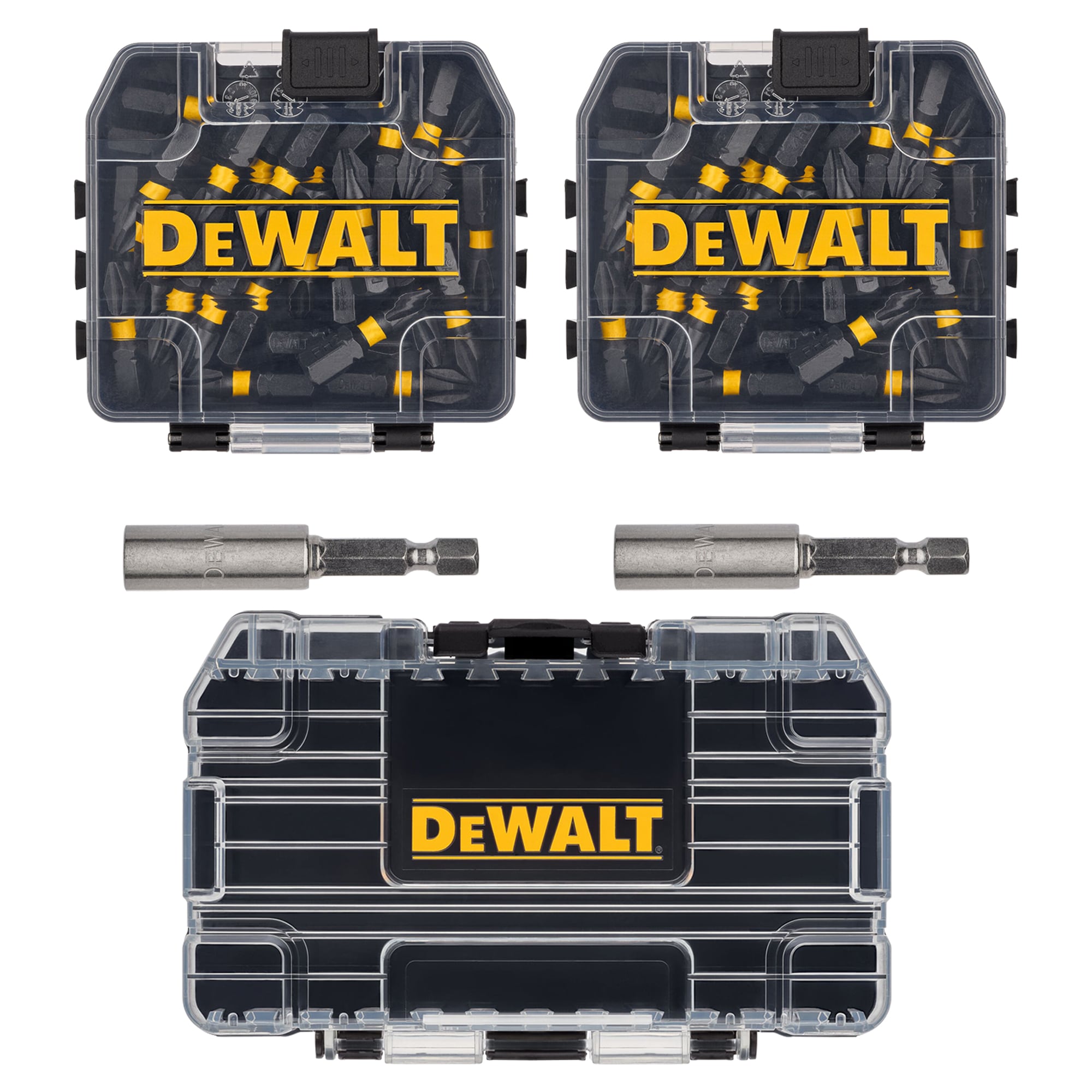 DeWalt ToughSystem 13.125 In. W x 4.50 In. H x 21.75 In. L Small Parts  Organizer with 12 Bins - Gillman Home Center