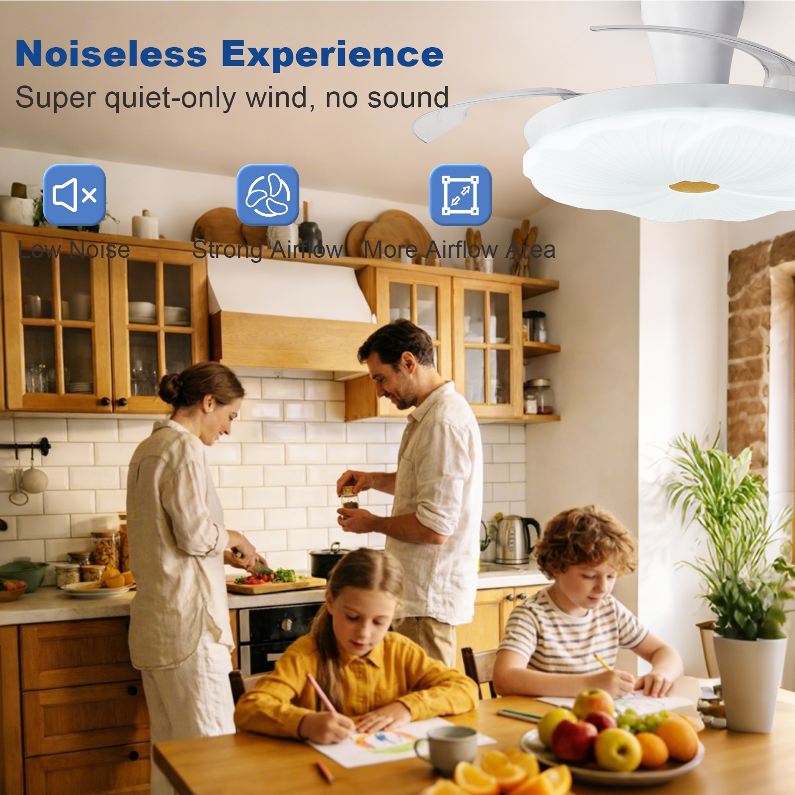 Dovanpaul 235-42B-WH Ceiling-Fans - View #6