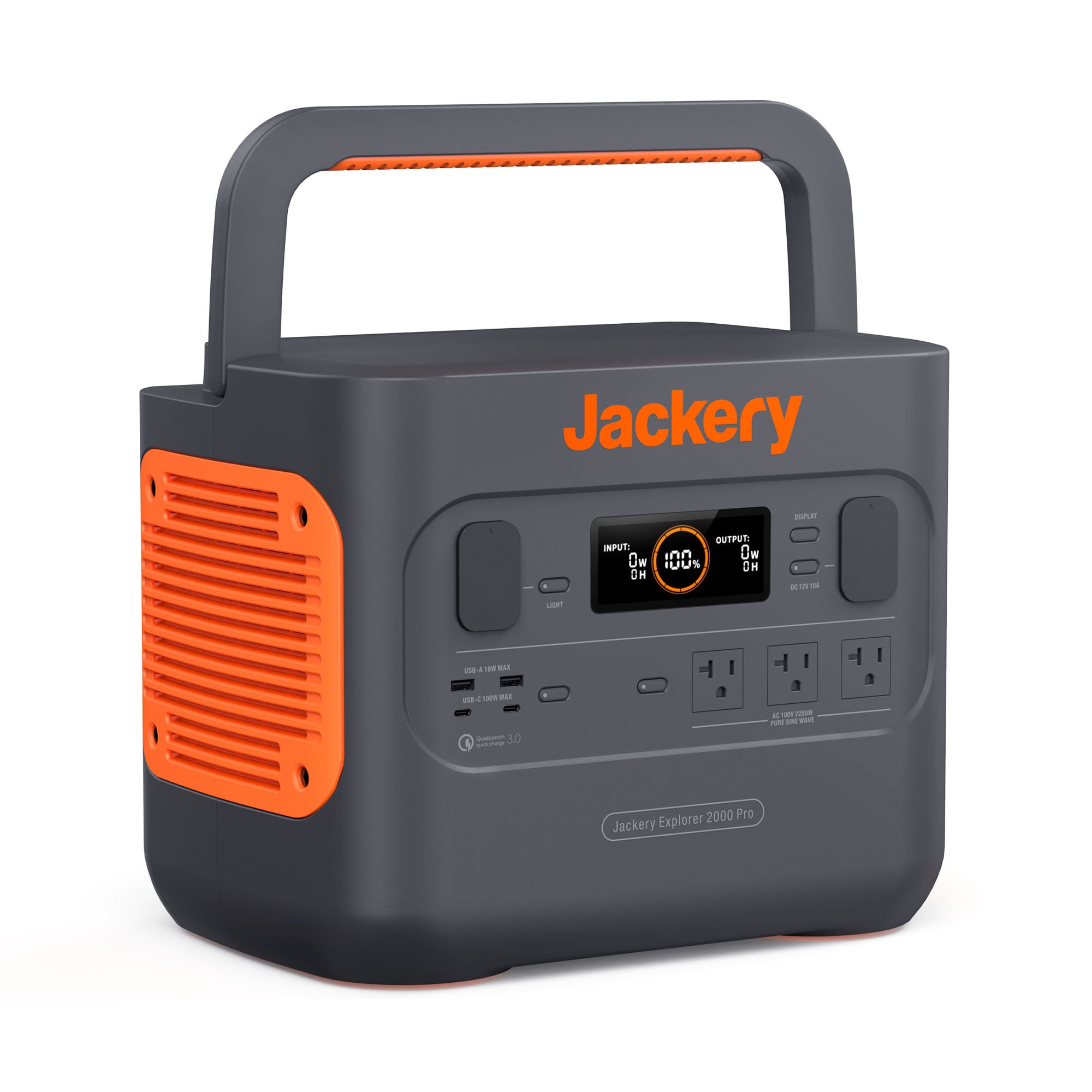 Jackery Solar Generator 2000 Pro 2160-Watt Hour Portable Solar