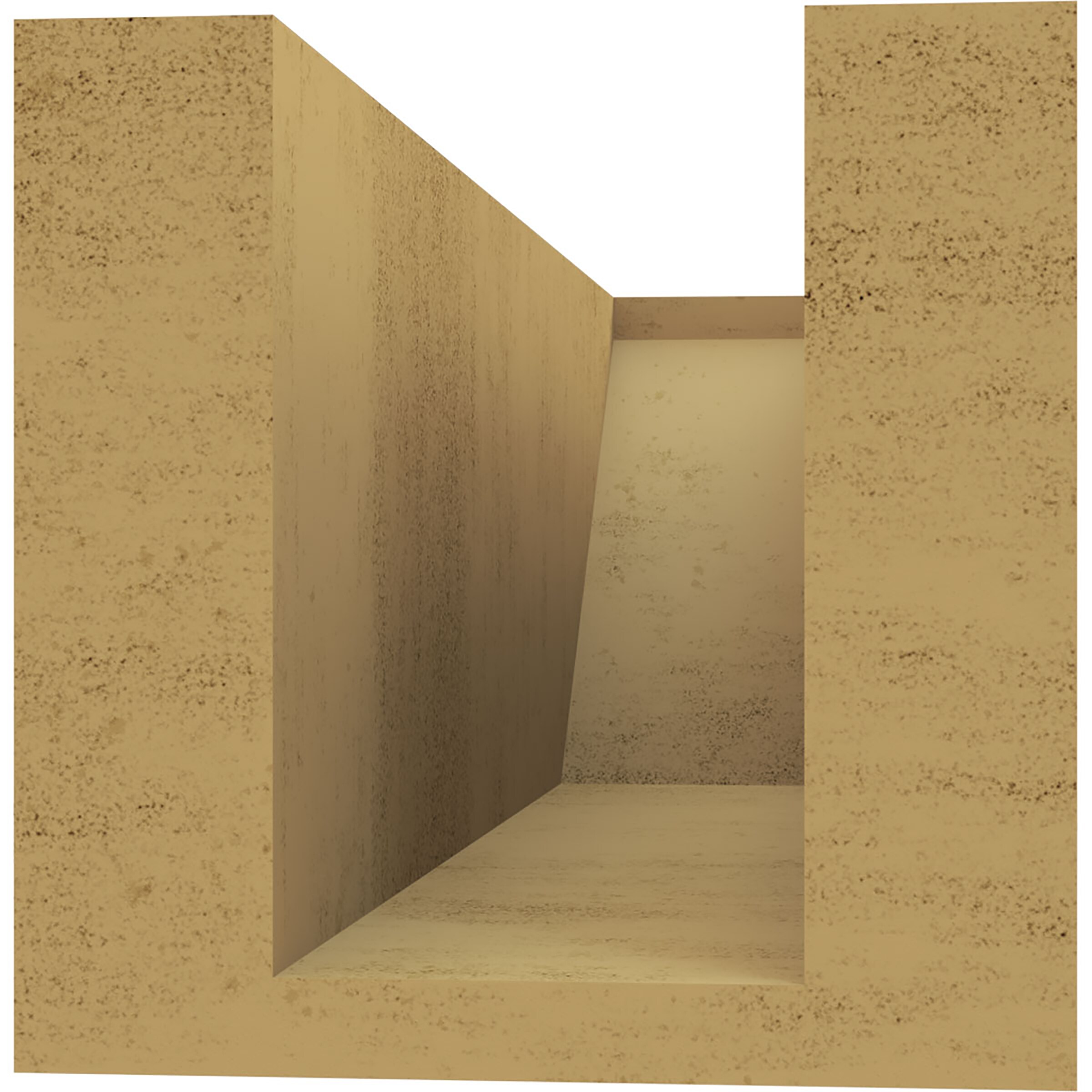 Ekena Millwork RFTU04X04X12CONRCPR Exterior-Brackets-Braces - View #4