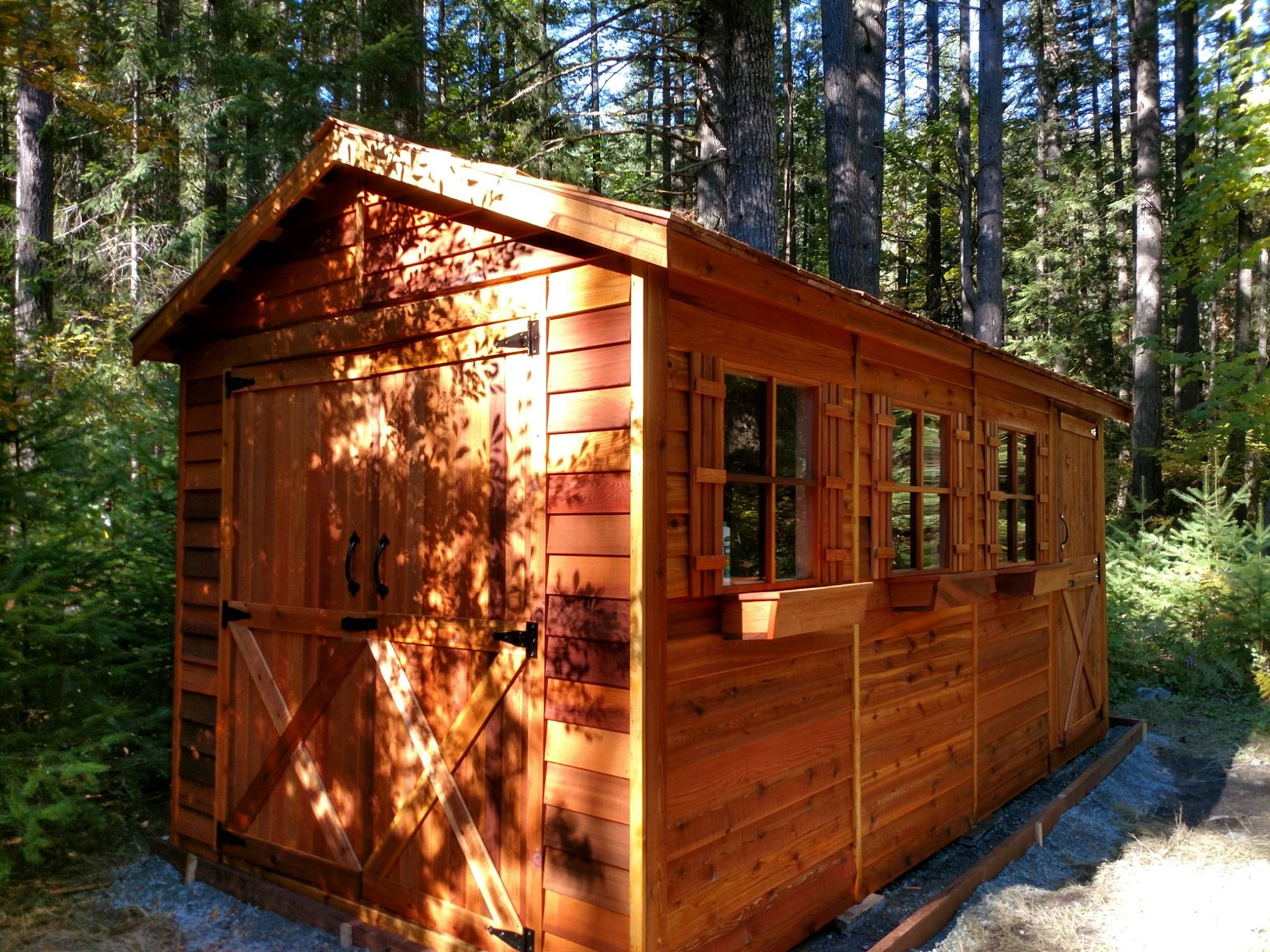 Cedarshed BT168 Wood-Storage-Buildings - View #6