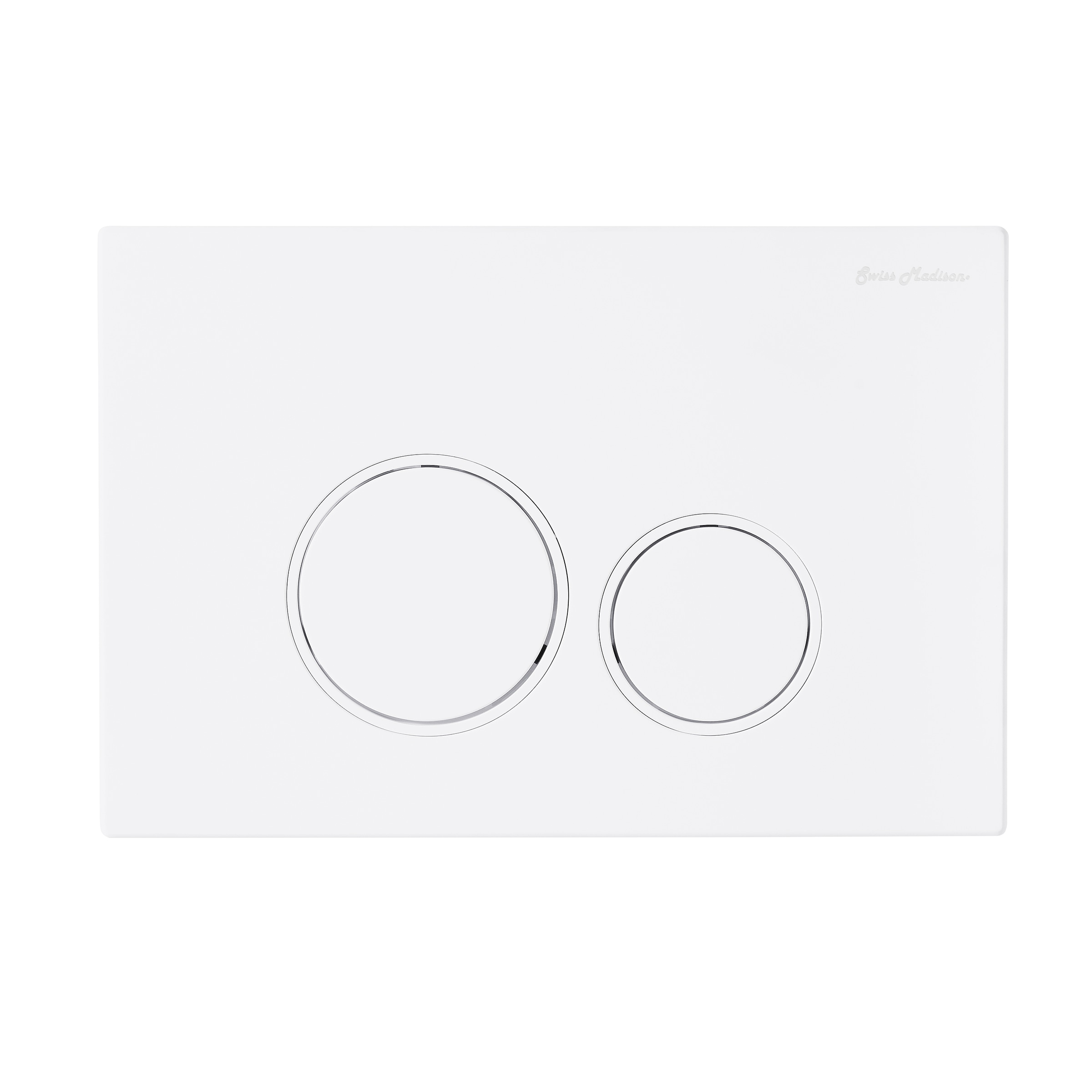Swiss Madison SM-25-WCCTM05WH Matte White Toilet actuator